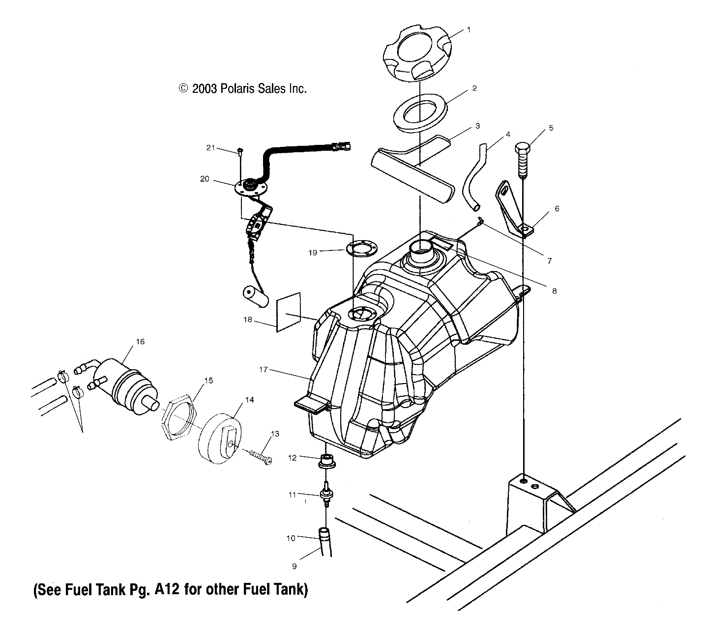 FUEL TANK - A04CH59AT/AV (4986108610E03)