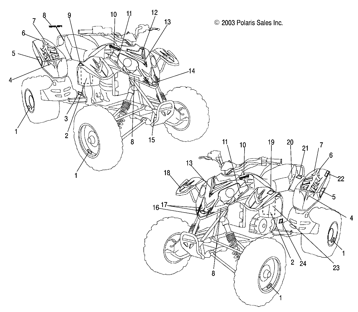 DECALS (AB) - A04GJ50AB (4986168616A08)