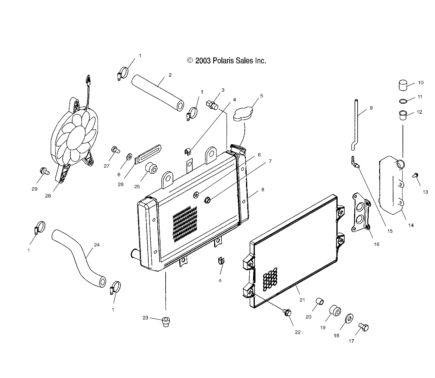 COOLING - A04GJ50AA/AB/AC/AD (4986168616A11)