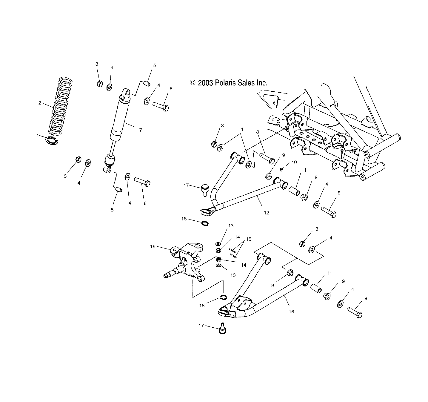 FRONT SUSPENSION - A04GJ50AA/AB/AC/AD (4986168616B04)