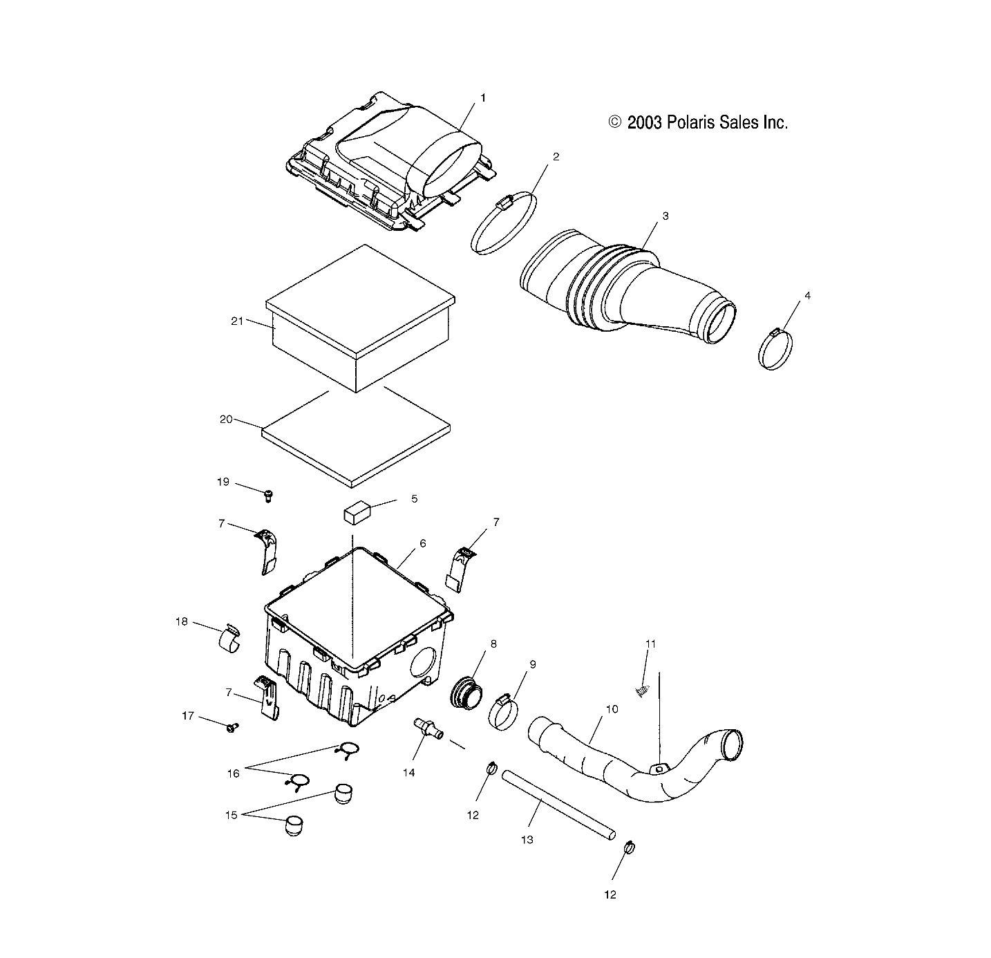 AIR INTAKE - A04GJ50AA/AB/AC/AD (4986168616B13)