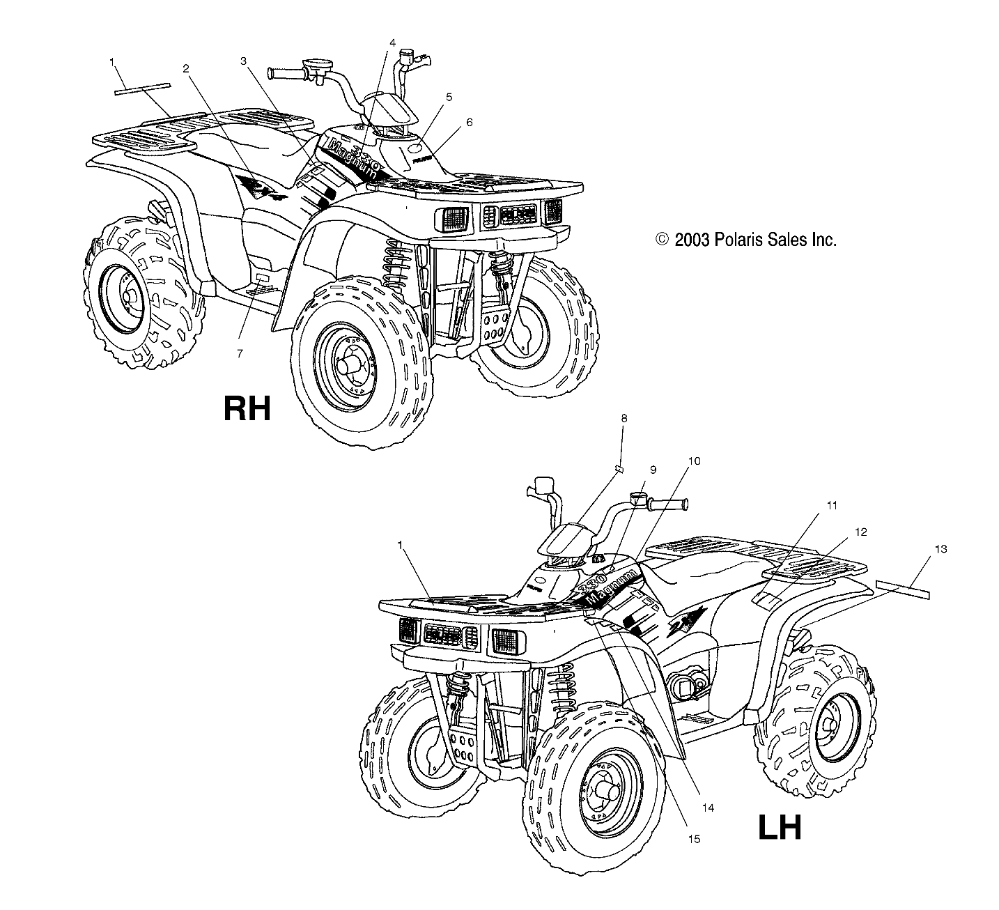 DECALS - A04CB32AA/FC (4986188618A08)