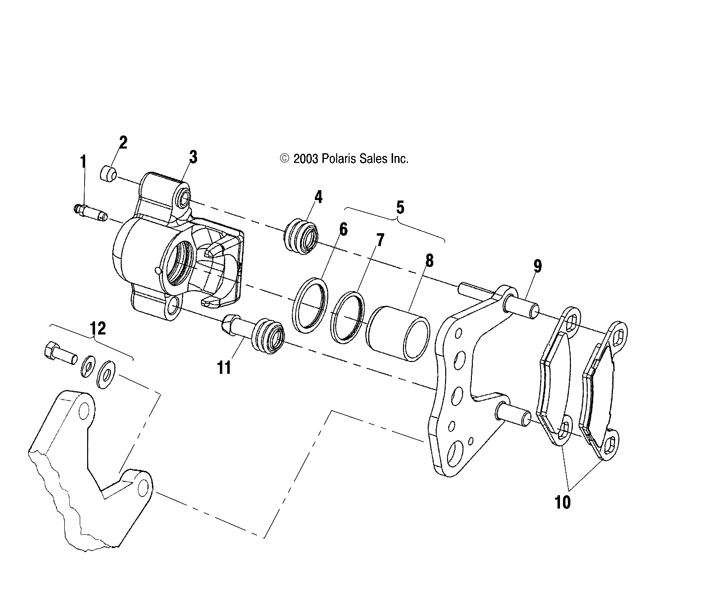 FRONT BRAKE - A04CB32AA/FC (4986188618B05)