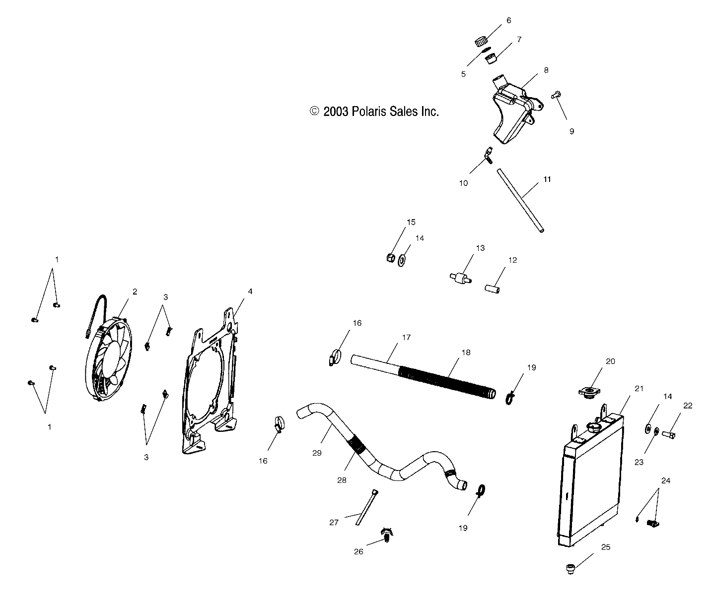 COOLING SYSTEM - A04BG50AA/FA (4986228622A07)