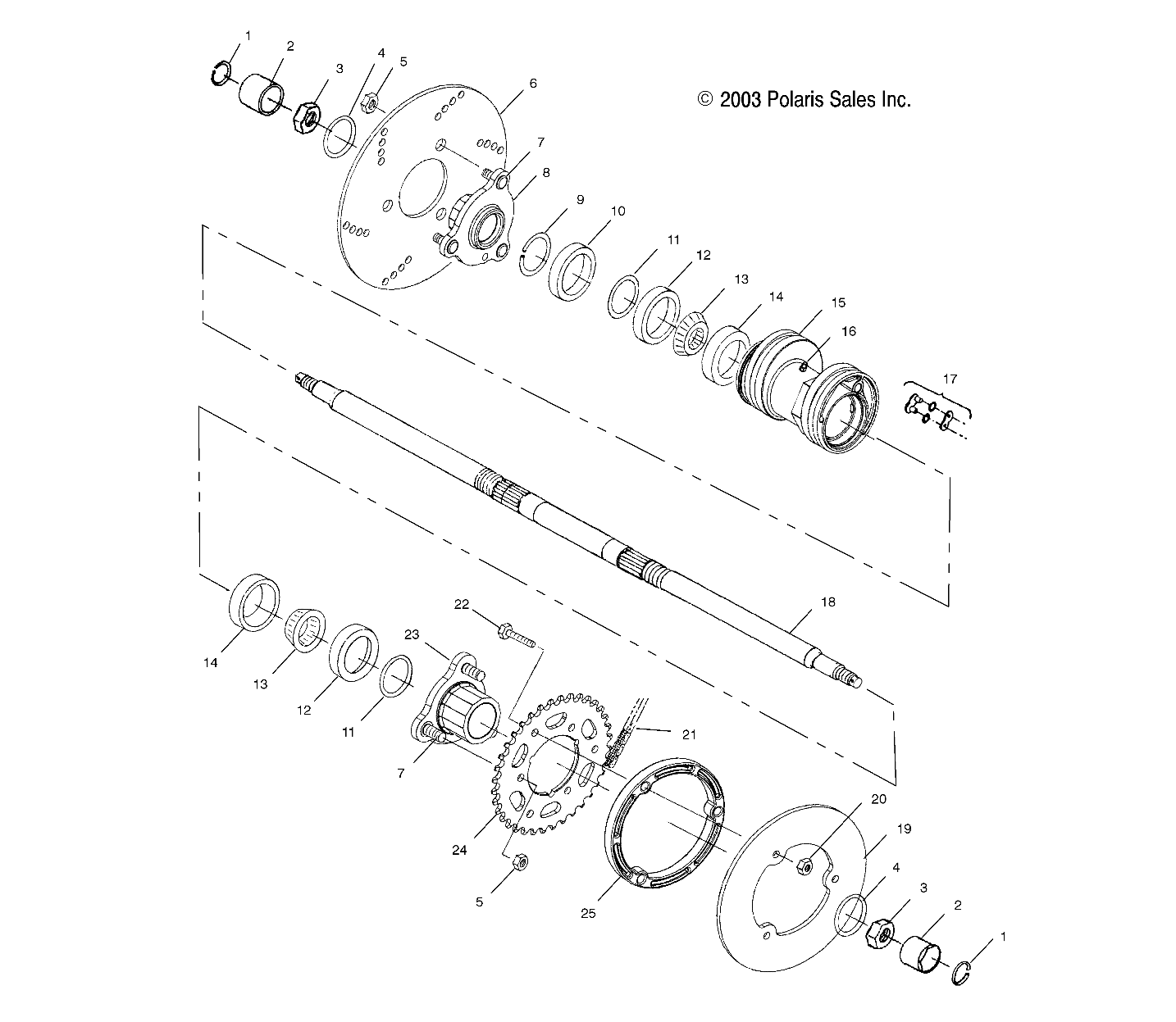 REAR HOUSING - A04BG50AA/FA (4986228622C03)