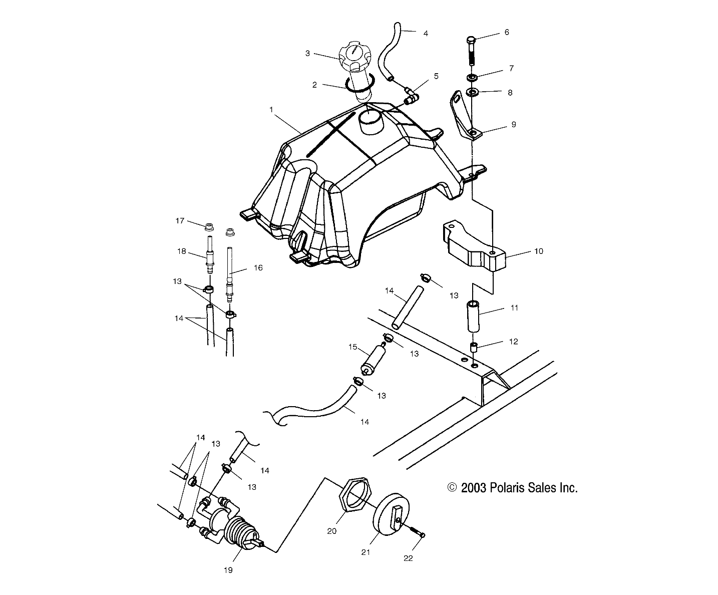 FUEL TANK - A04CA32AA/AB/FA (4986248624A12)