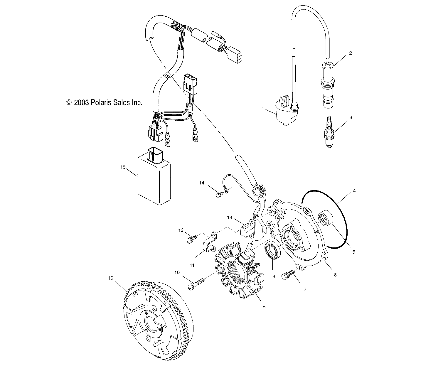 MAGNETO - A04CL50AA (4986288628D14)