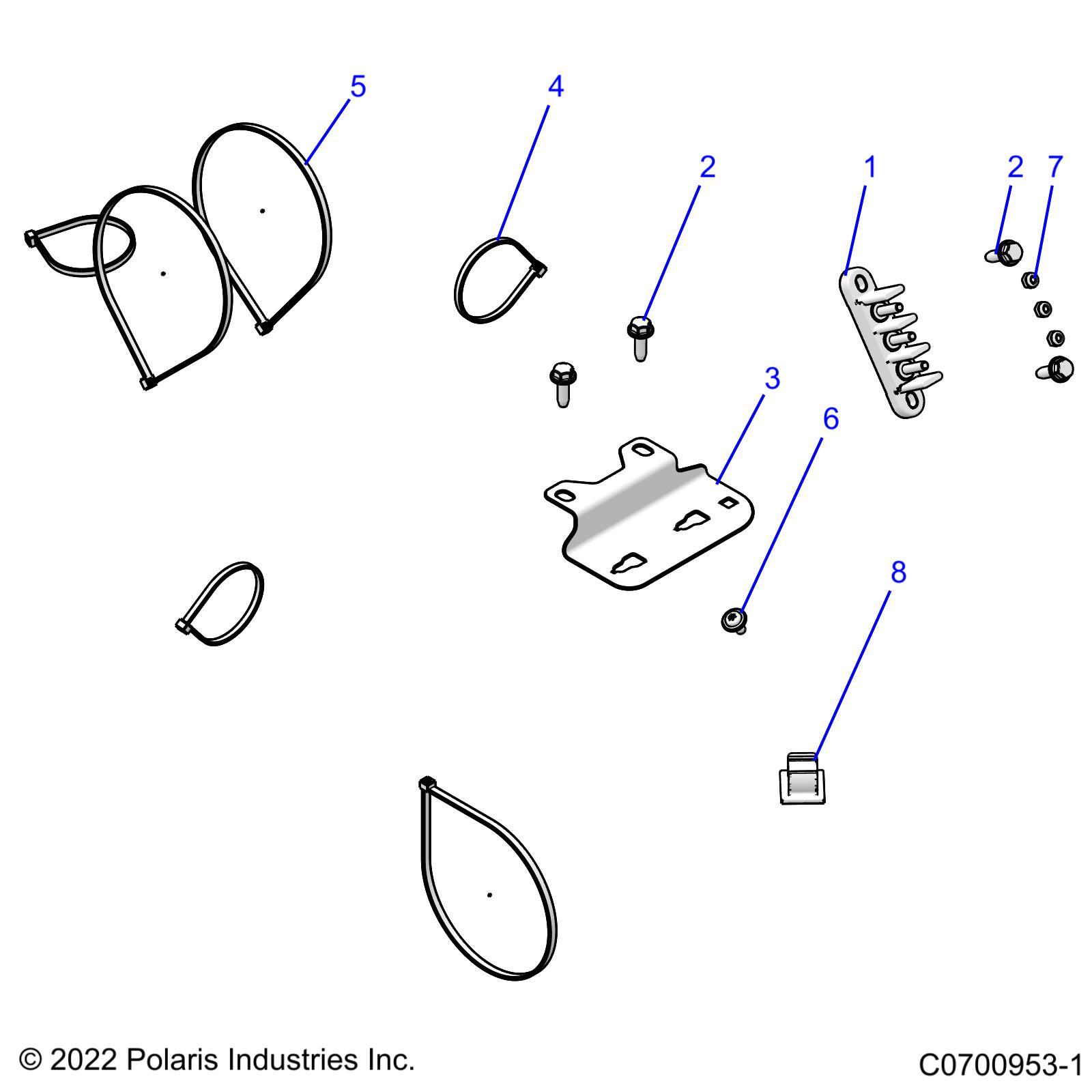 ELECTRICAL, WIRE HARNESS, COMPONENTS - R22MAAE4B8/B9 (C0700953-1)