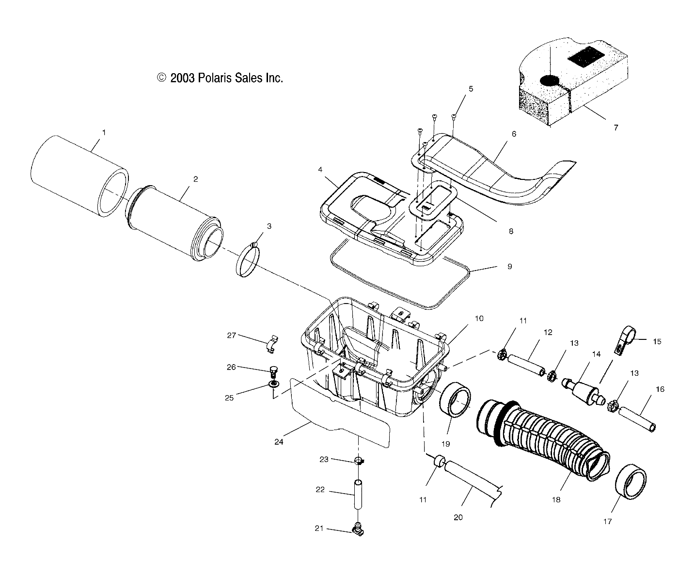 AIR BOX - A04CH42AQ/AR/AS/AT/AV (4987258725B02)