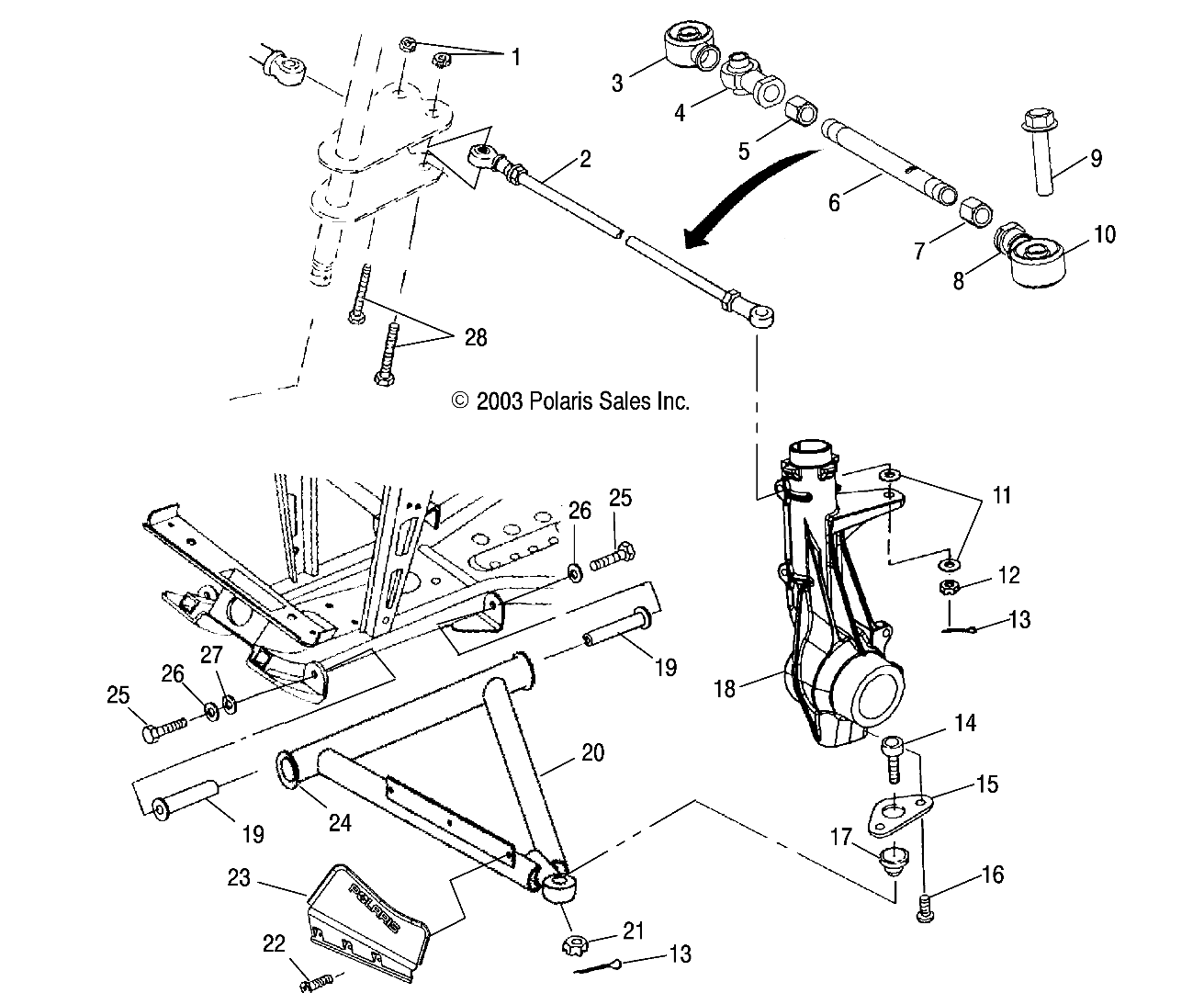 A-ARM/STRUT MOUNTING - A04CH42AQ/AR/AS/AT/AV (4987258725C03)