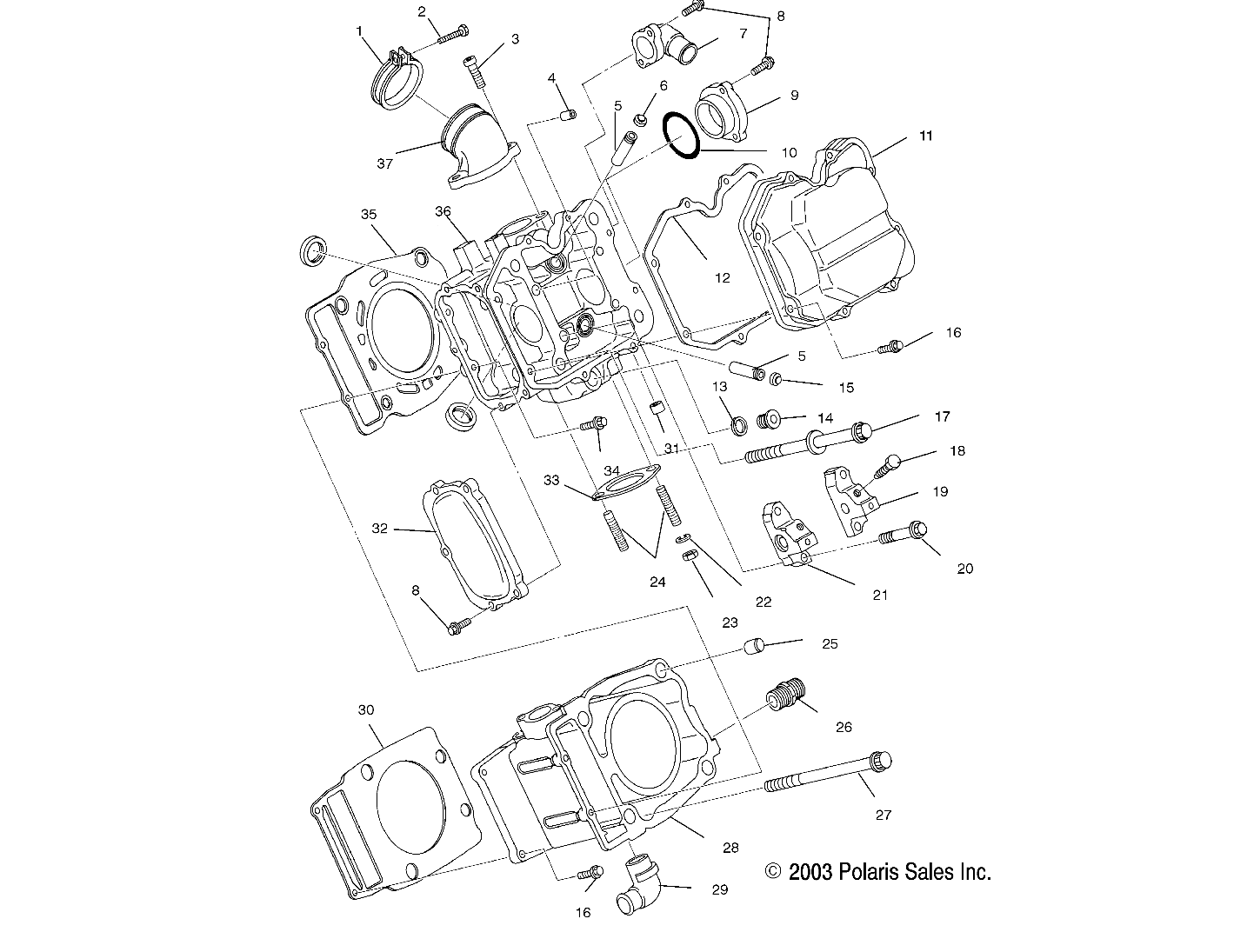 CYLINDER - A04CH42AQ/AR/AS/AT/AV (4987258725D03)