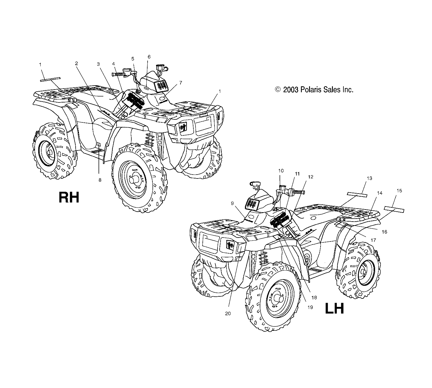 DECALS - A04CH50AQ/AR/AS/AW (4987288728A10)