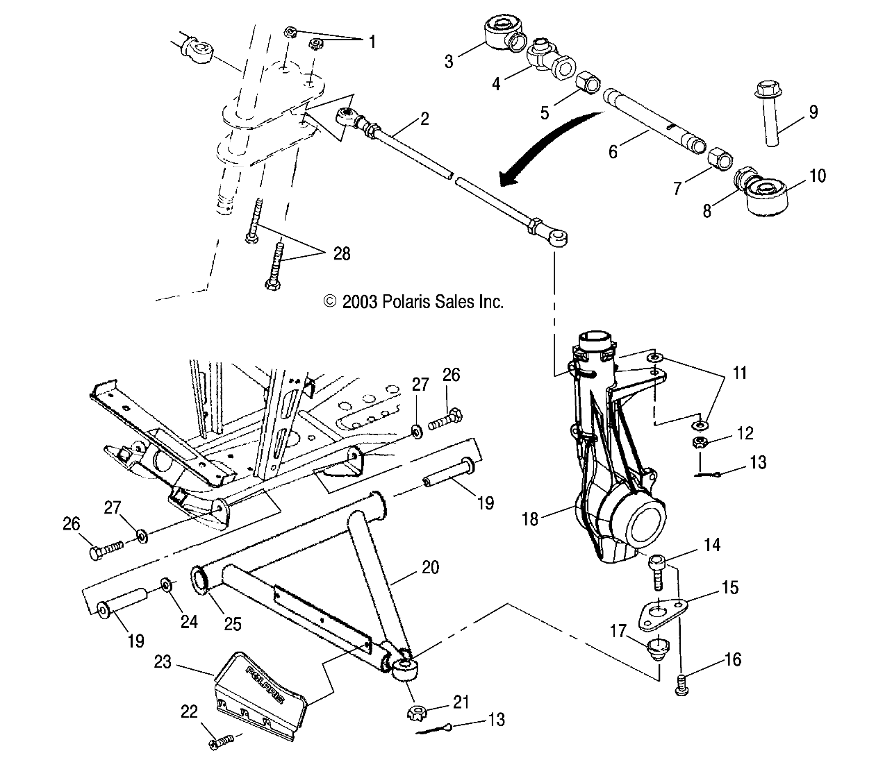 A-ARM/STRUT MOUNTING - A04CH50AO/AQ/AR/AS/AT/AV/AW/AX (4987288728C03)