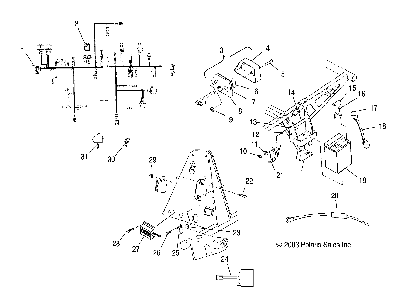 ELECTRICAL/TAILLIGHT - A04CH50AO/AQ/AR/AS/AT/AV/AW/AX (4987288728C11)