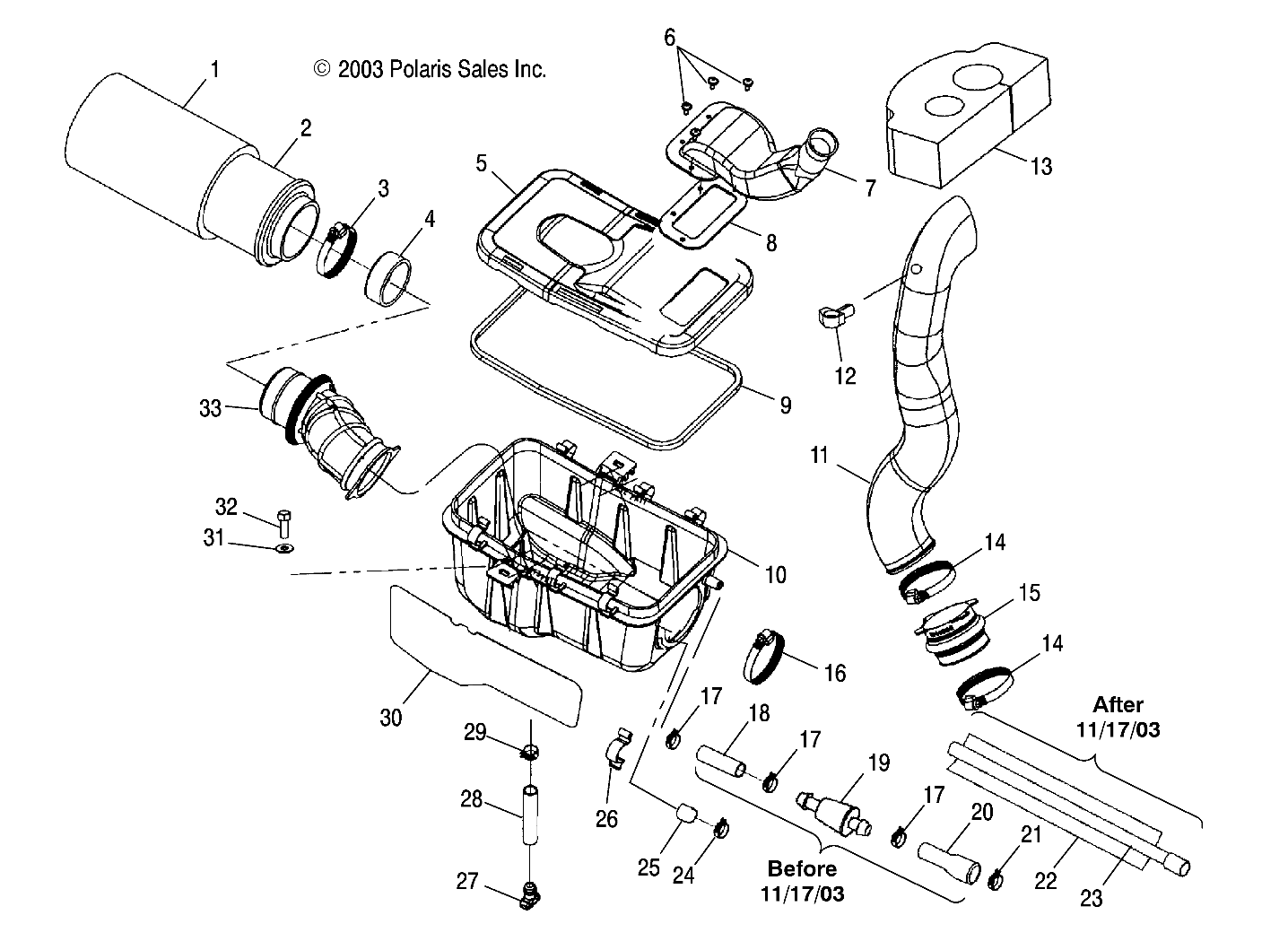 AIR BOX - A04CH59AK/AL/AN/AQ/AW (4987318731B01)