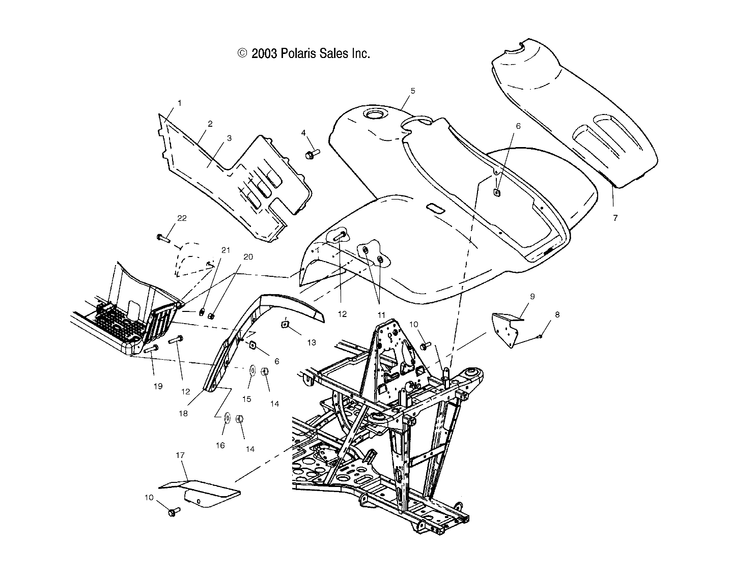 FRONT CAB - A04CH68AK/AL/AN/AO (4987438743A05)