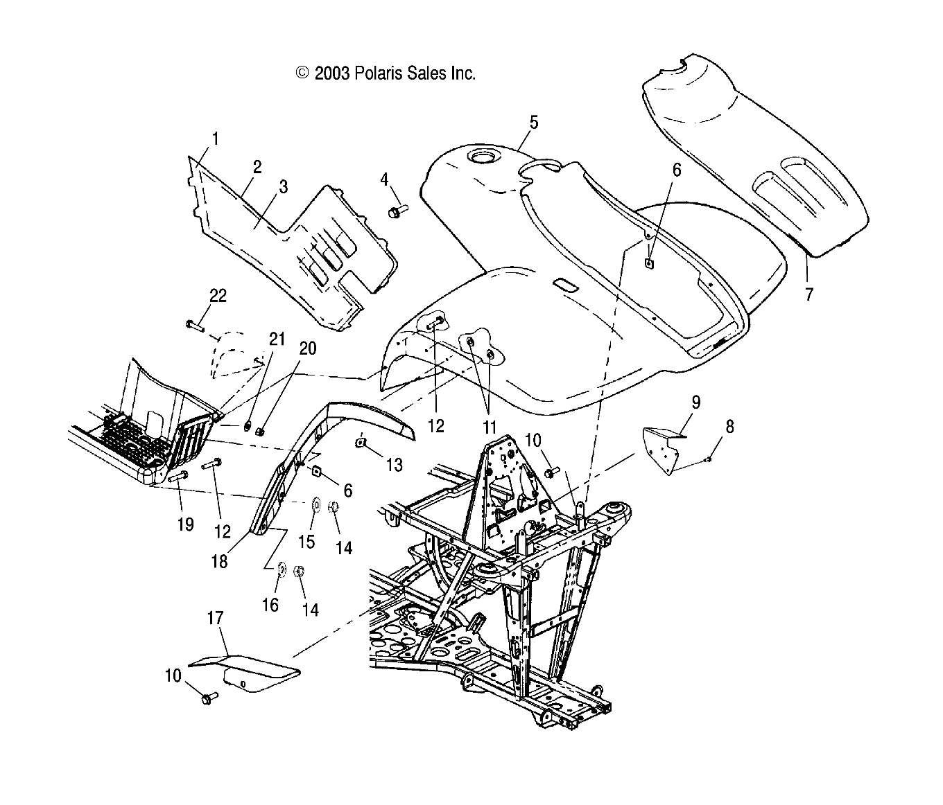 FRONT CAB - A04CH68AP/AQ/AU/CU (4987468746A05)