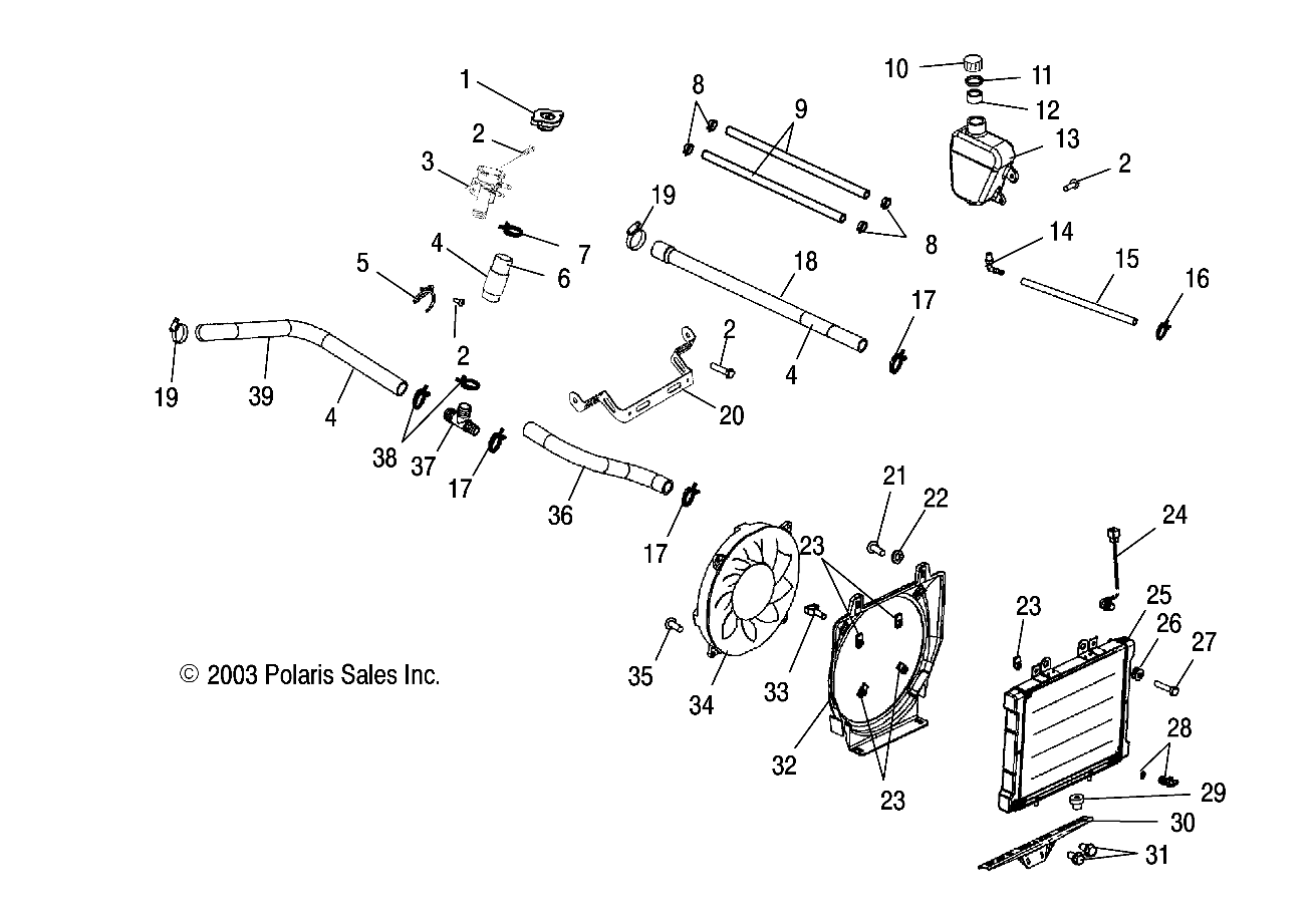 COOLING SYSTEM - A04CH68AP/AQ/AU/CU (4987468746A10)