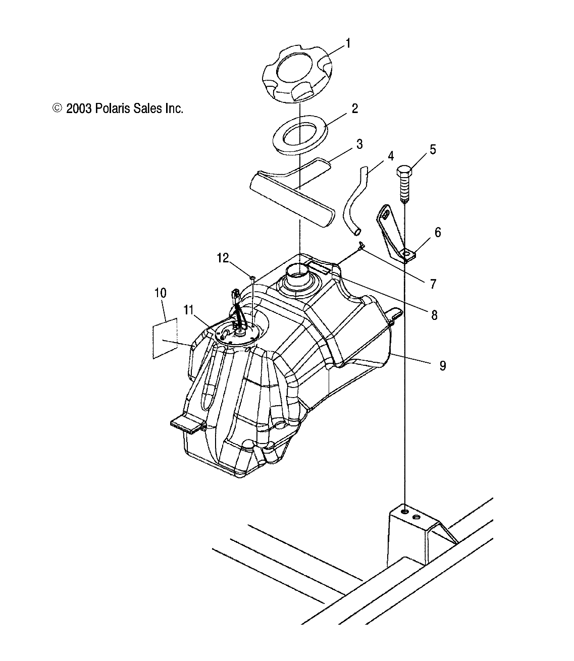 FUEL TANK - A04CH68AP/AQ/AU/CU (4987468746A12)