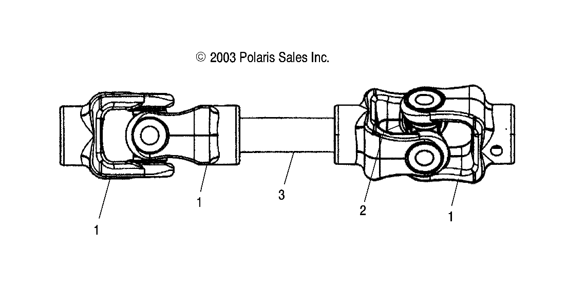 REAR PROP SHAFT - A04CH68AP/AQ/AU/CU (4987468746B05)