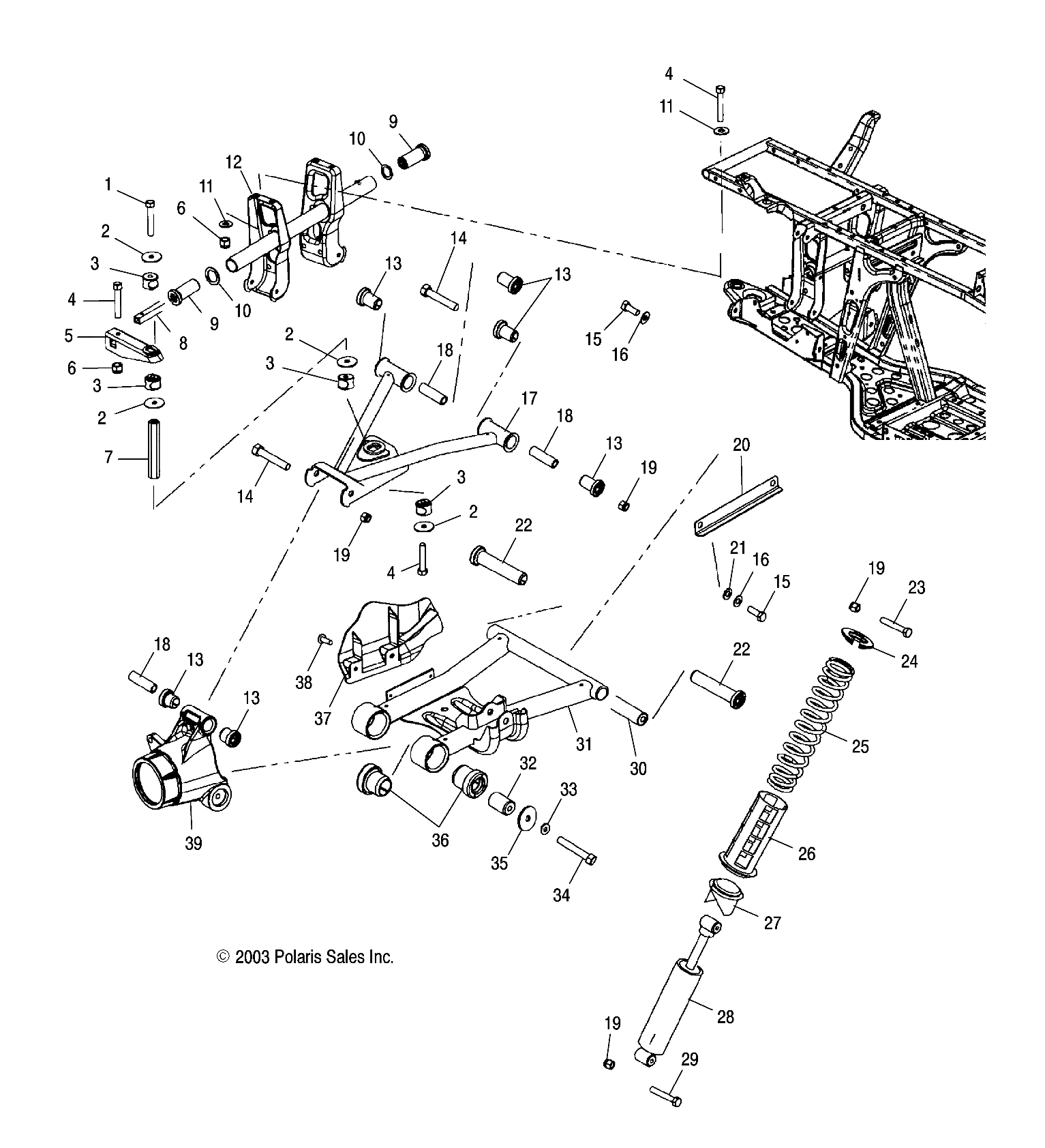 REAR SUSPENSION - A04CH68AP/AQ/AU/CU (4987468746C07)