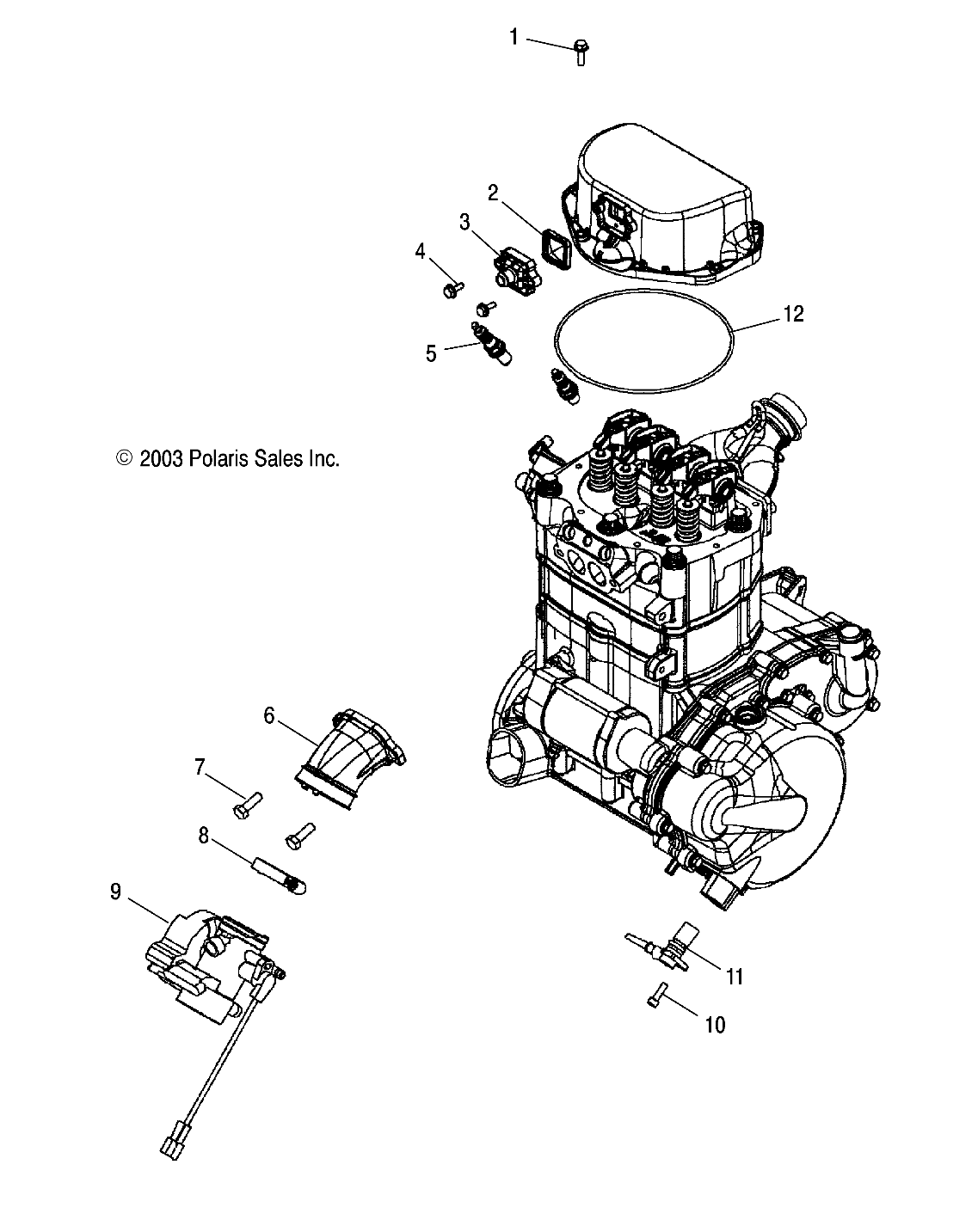 THROTTLE BODY MOUNTING - A04CH68AP/AQ/AU/CU (4987468746D07)