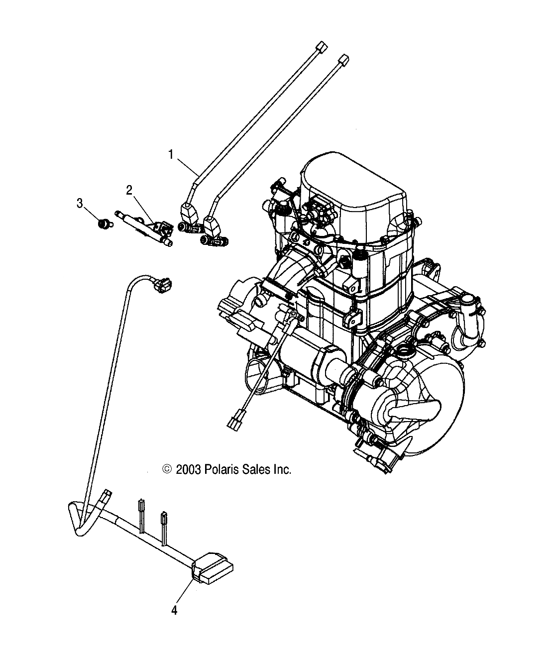 FUEL INJECTOR - A04CH68AP/AQ/AU/CU (4987468746D11)