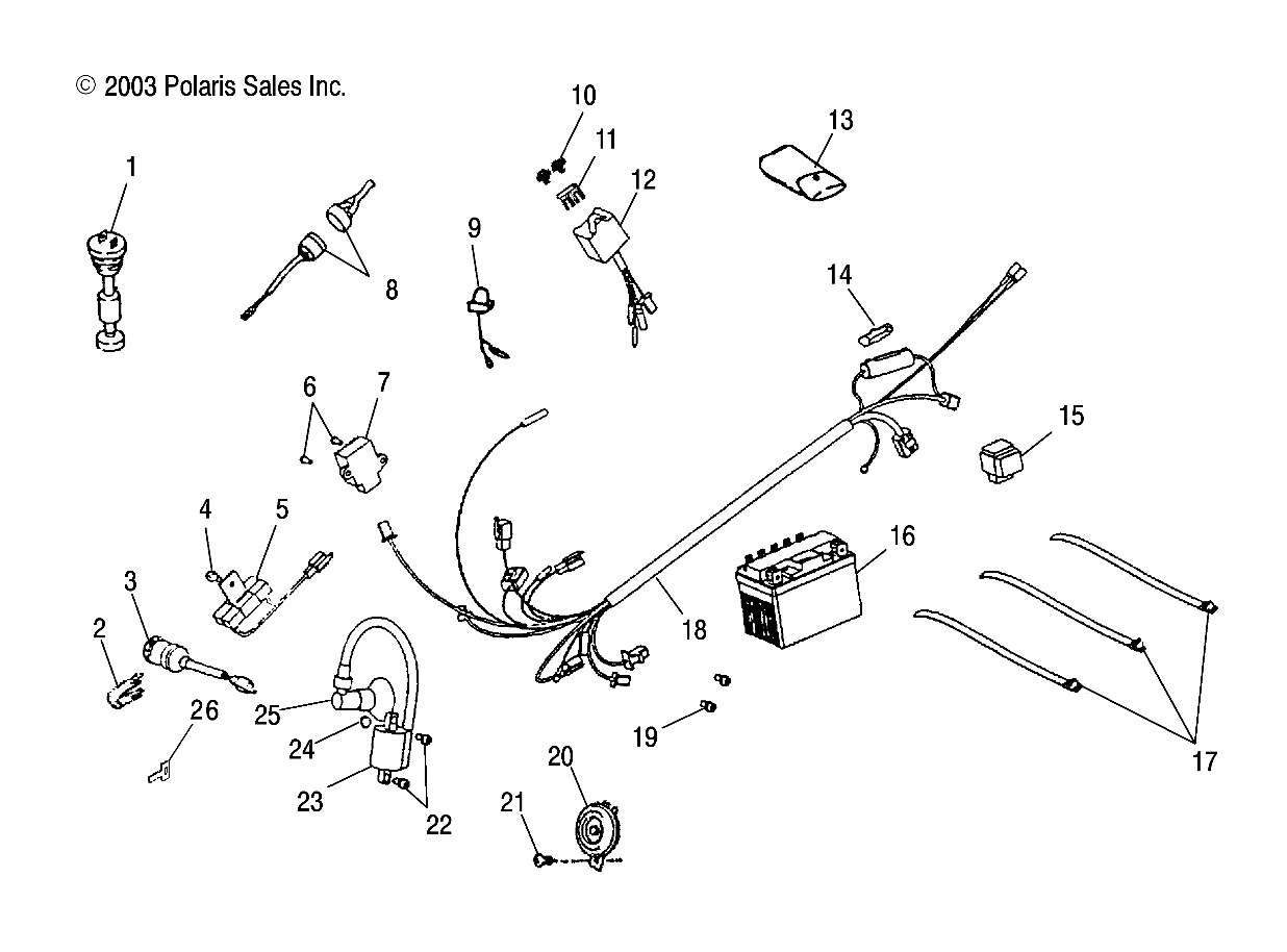 ELECTRICAL PARTS - A04KA05CA (4987878787C03)