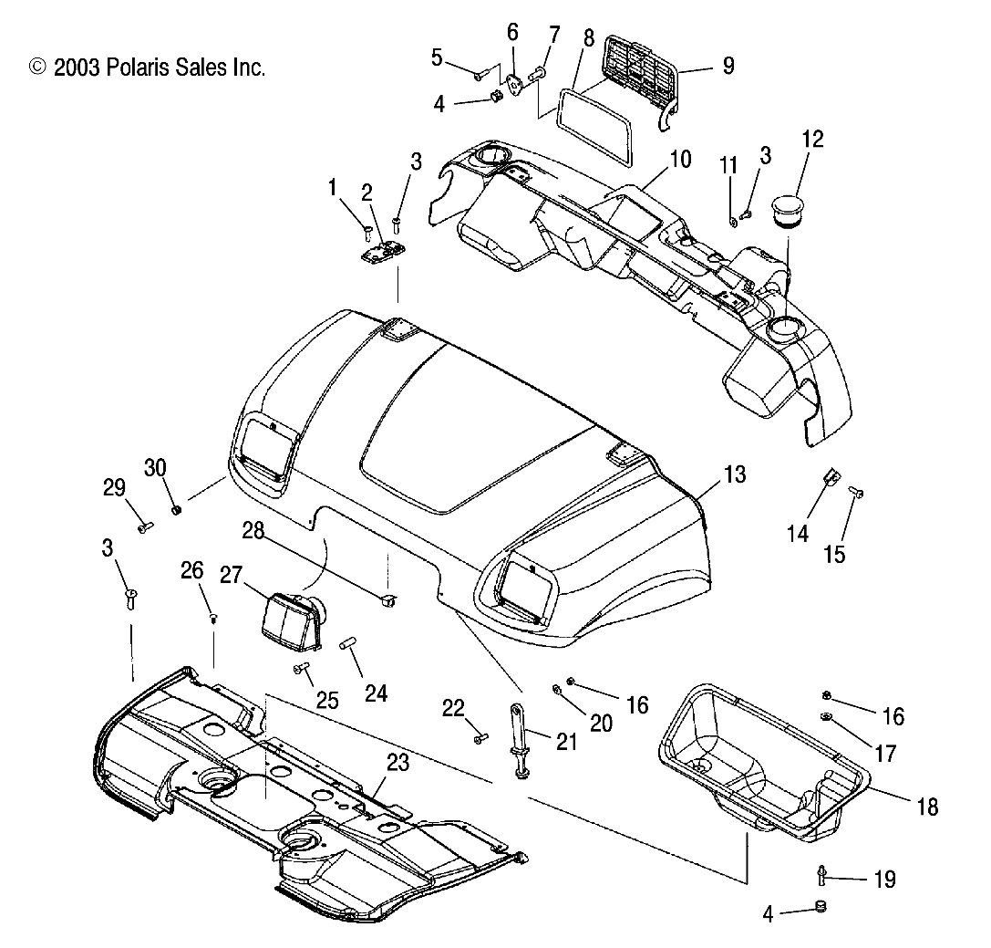 HOOD - A04RB42AA/A04RD50AA/AB/AC/A04RF50AA (4987918791A07)