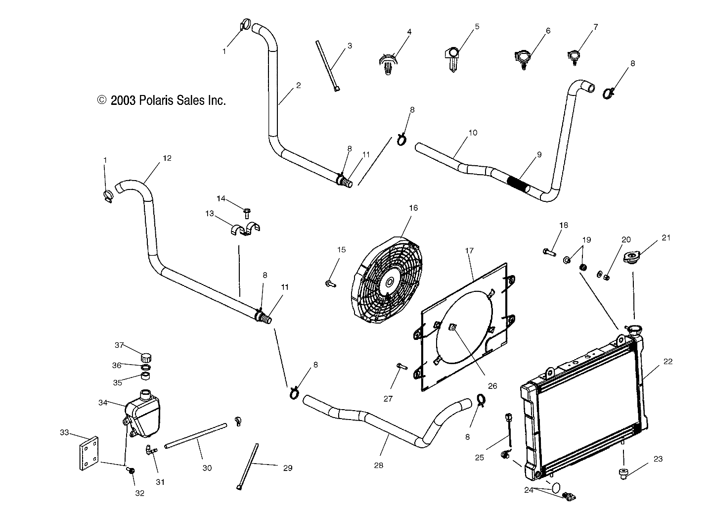 COOLING SYSTEM - A04RB42AA/A04RD50AA/AB/AC/A04RF50AA (4987918791A10)