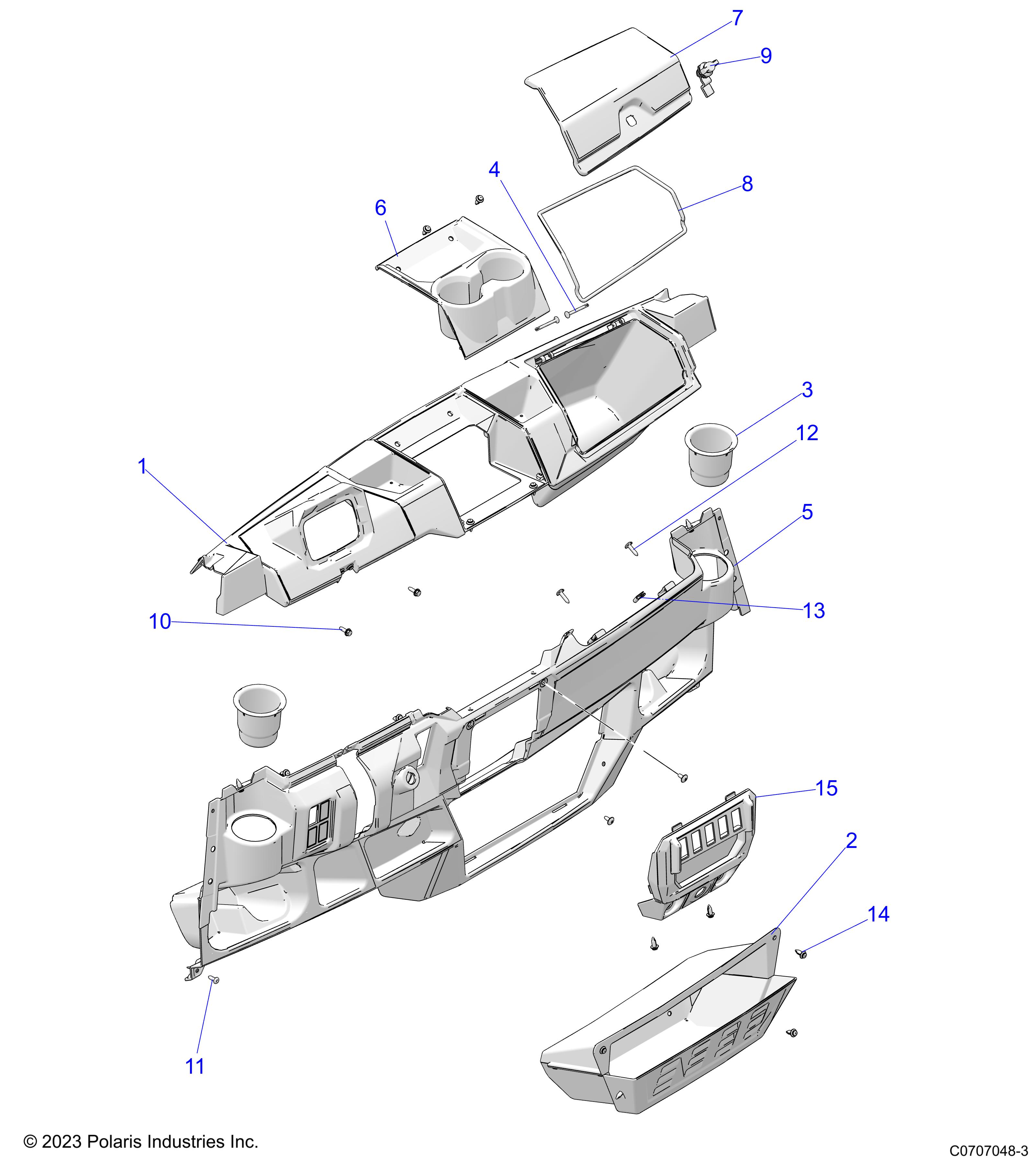 BODY, DASH - D24P2A99A4/B4/E99A4/F99A4/G99A4/U99A4/B4/V99A4/W99A4/Y99A4 (C0707048-1)