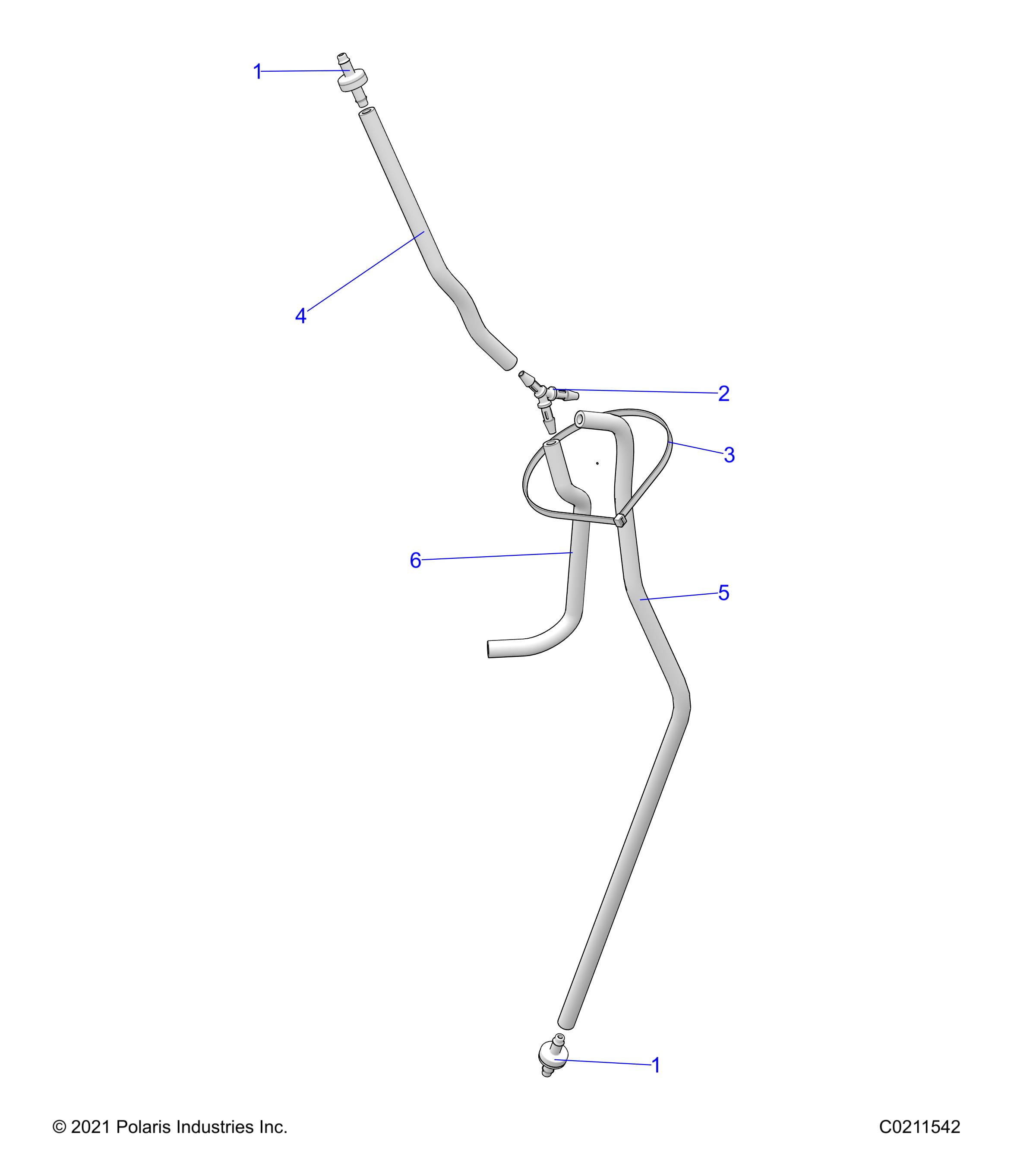 FUEL SYSTEM, FUEL TANK VENTING - A22SXM95AG (C0211542)