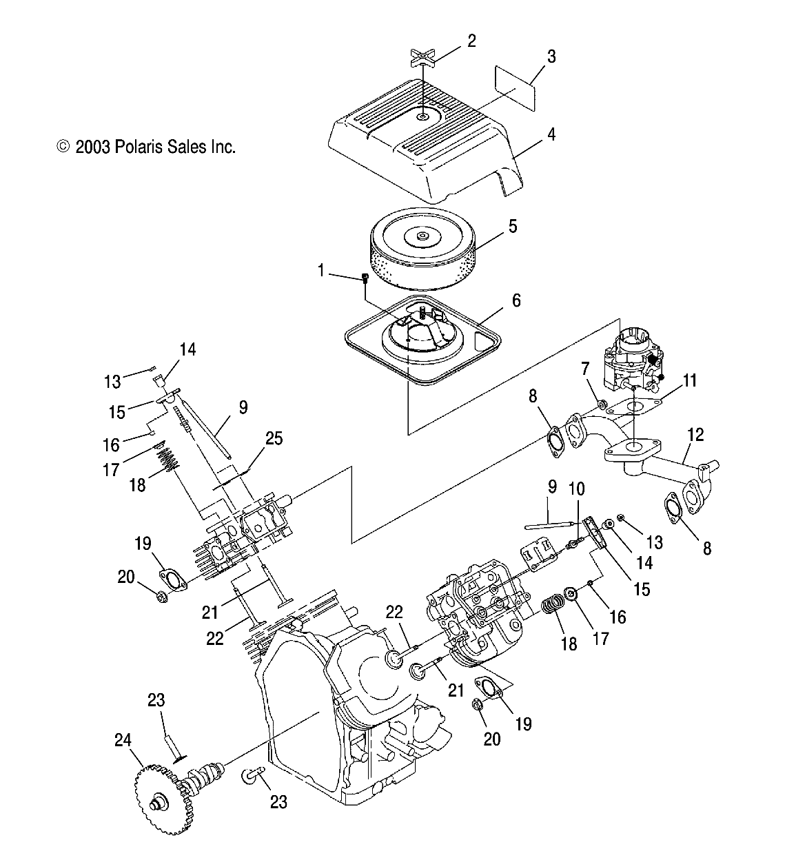 INTAKE and EXHAUST - A04RB63AA (4989328932C12)