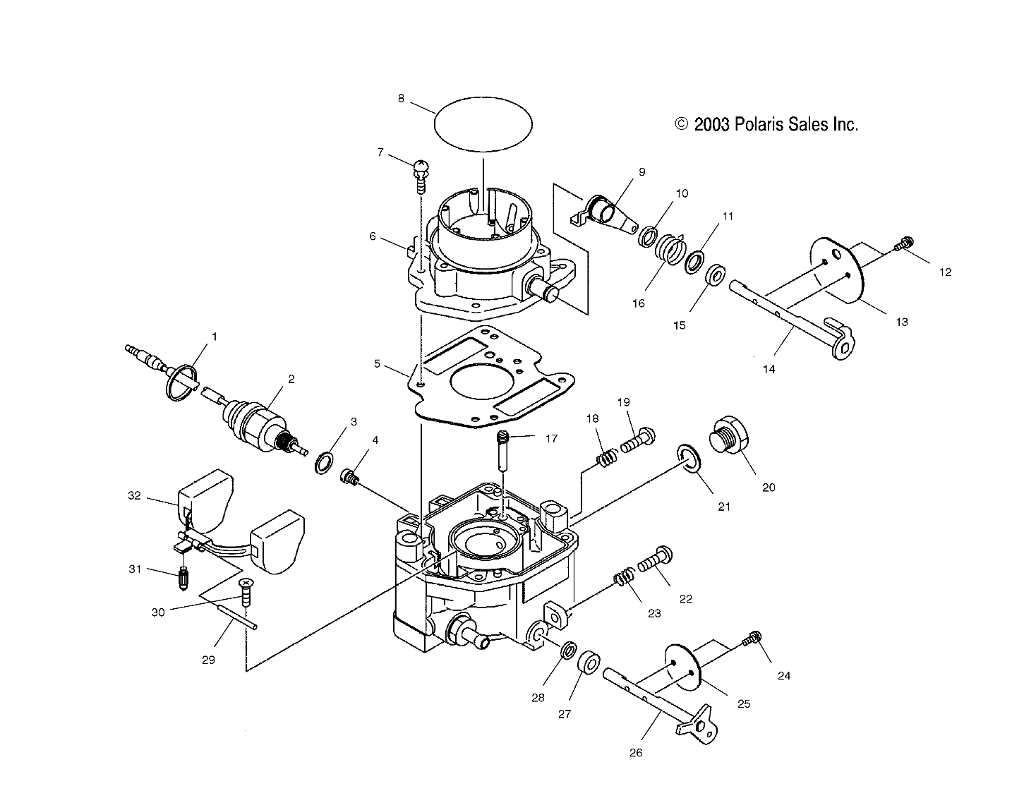 CARBURETOR - A04RB63AA (4989328932D02)