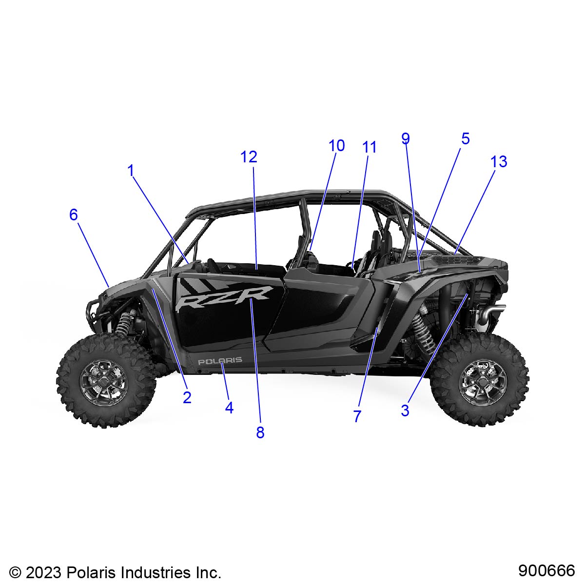 BODY, DECALS - Z24NMC99AM/BM (900666-01)