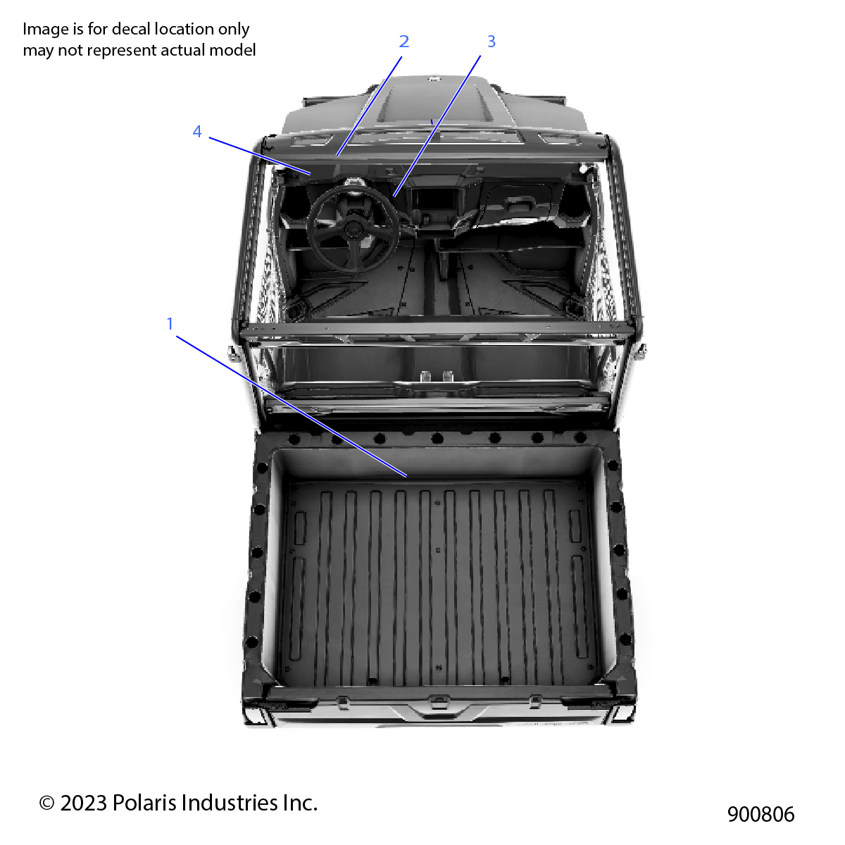 BODY, DECALS, GENERAL - R25MAE57D5 (900806)