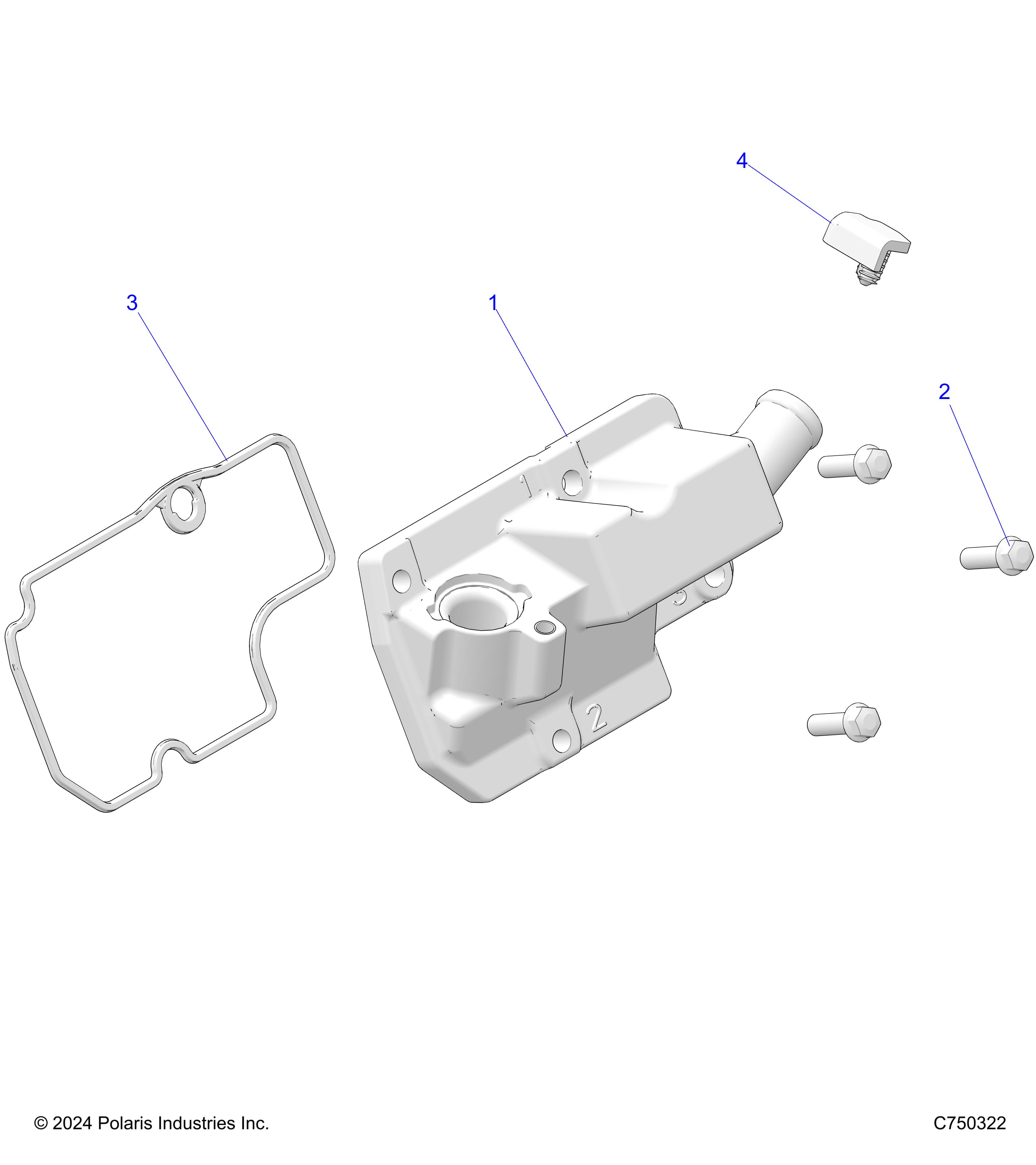 ENGINE, BREATHER - Z25ASE99P5 (C7503229)