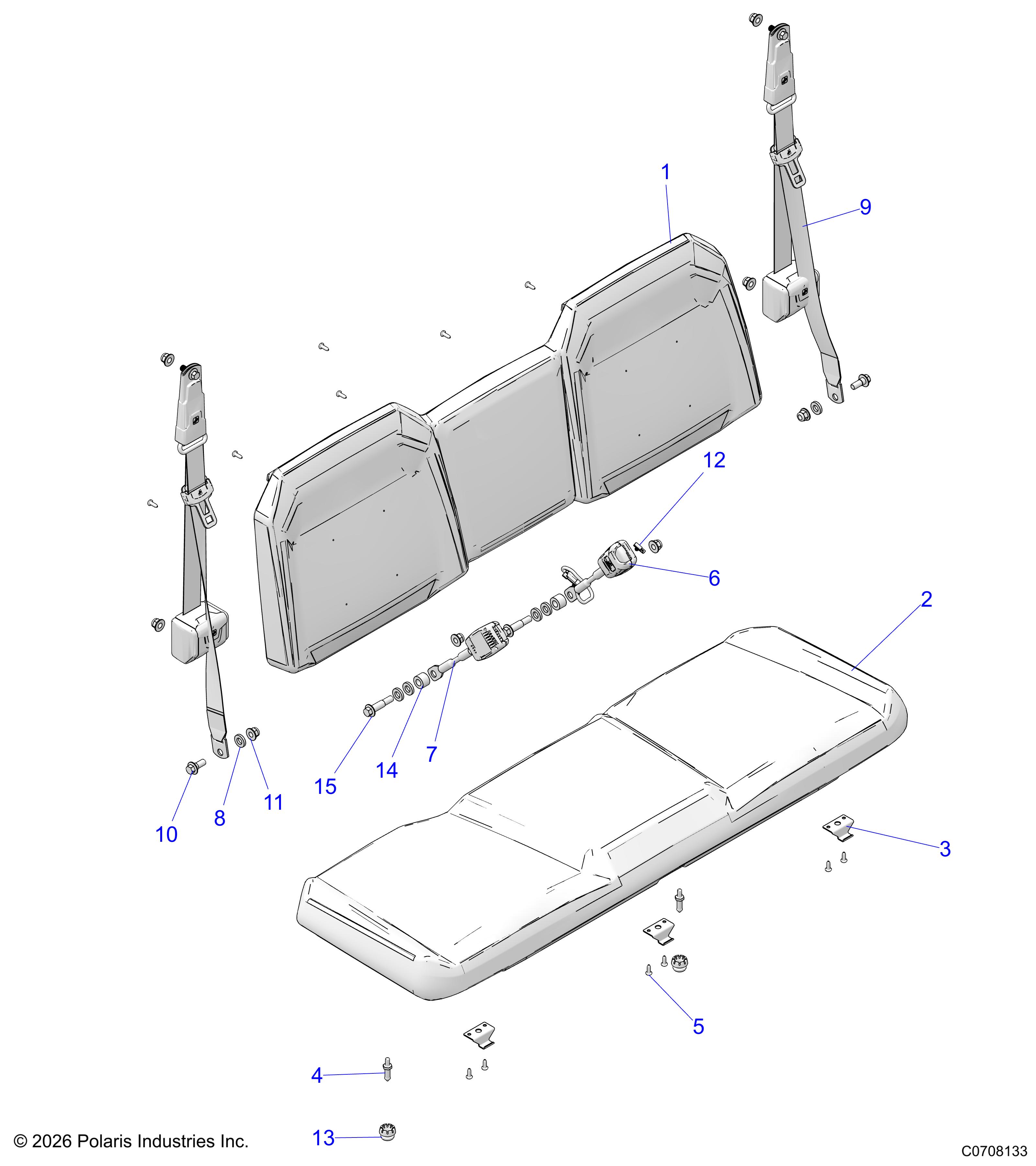 BODY, SEAT AND SEAT BELTS - D26P2AD4B4/GD4B4/UD4B4/WD4B4 (C0708133)