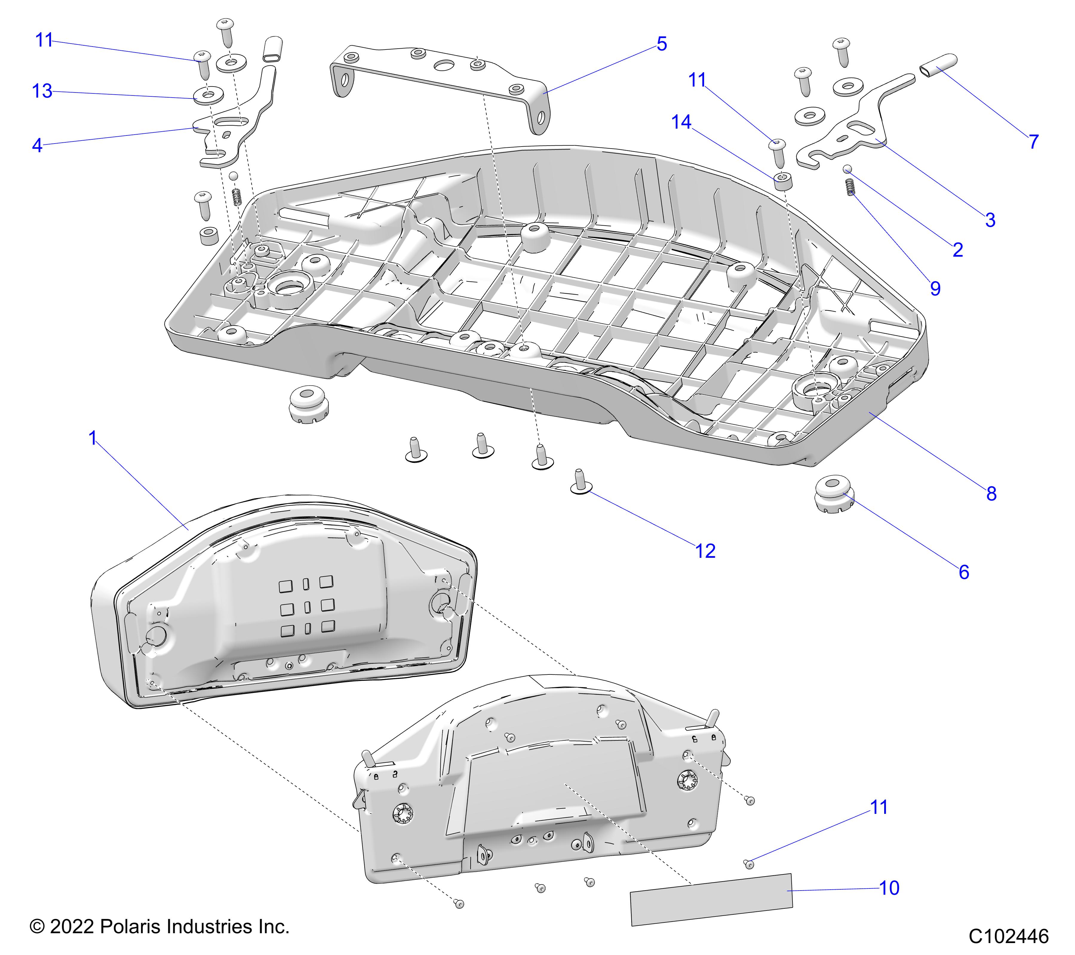 BODY, SEAT, PASSENGER, BOTTOM - A25SWE57F1/C1 (C102446)