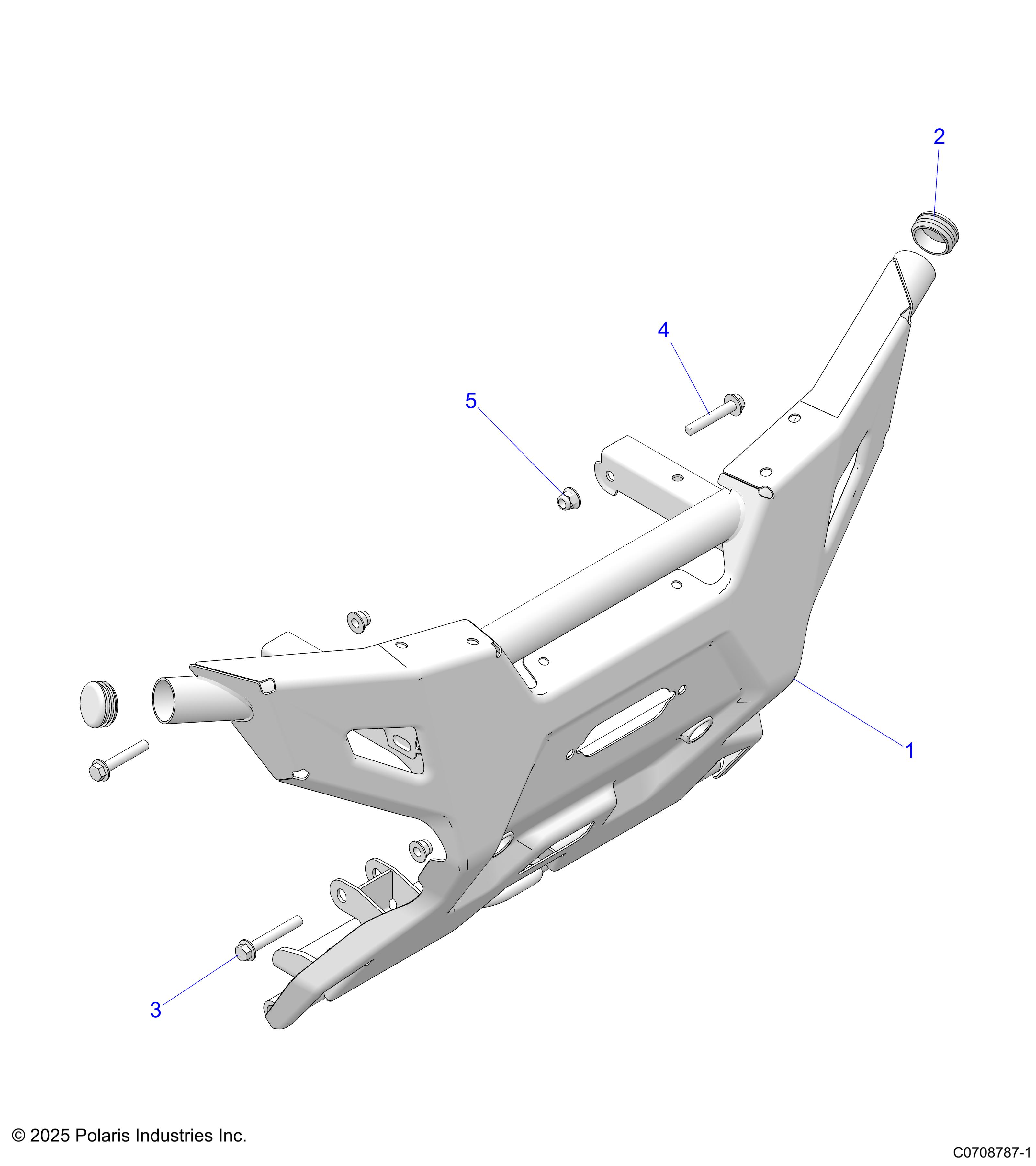 BODY, BUMPER -   (C0708787-1)