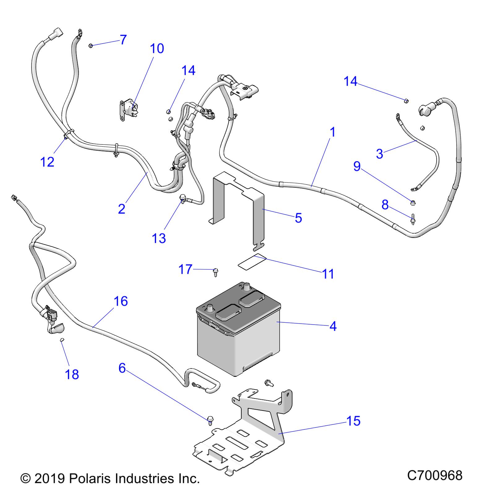 ELECTRICAL, BATTERY - R20RRZ99A9/AA/AF/AP/AX/B9/BA/BF/BP/BX (C700968)