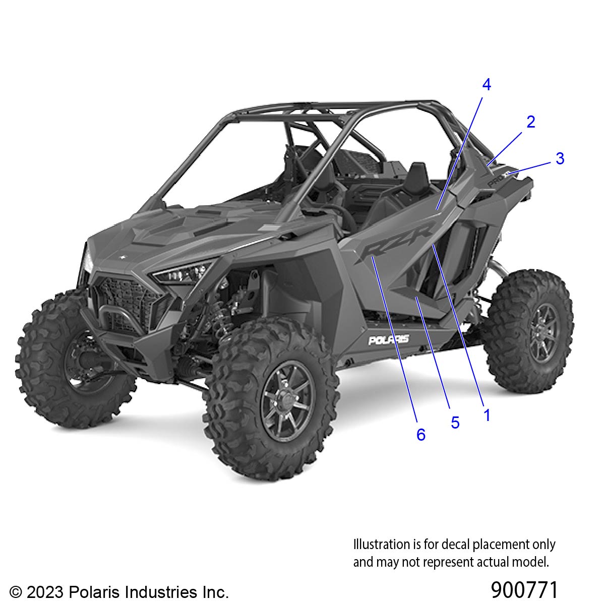 BODY, DECALS, GRAPHICS - Z21RAE92BD/BJ (900102)