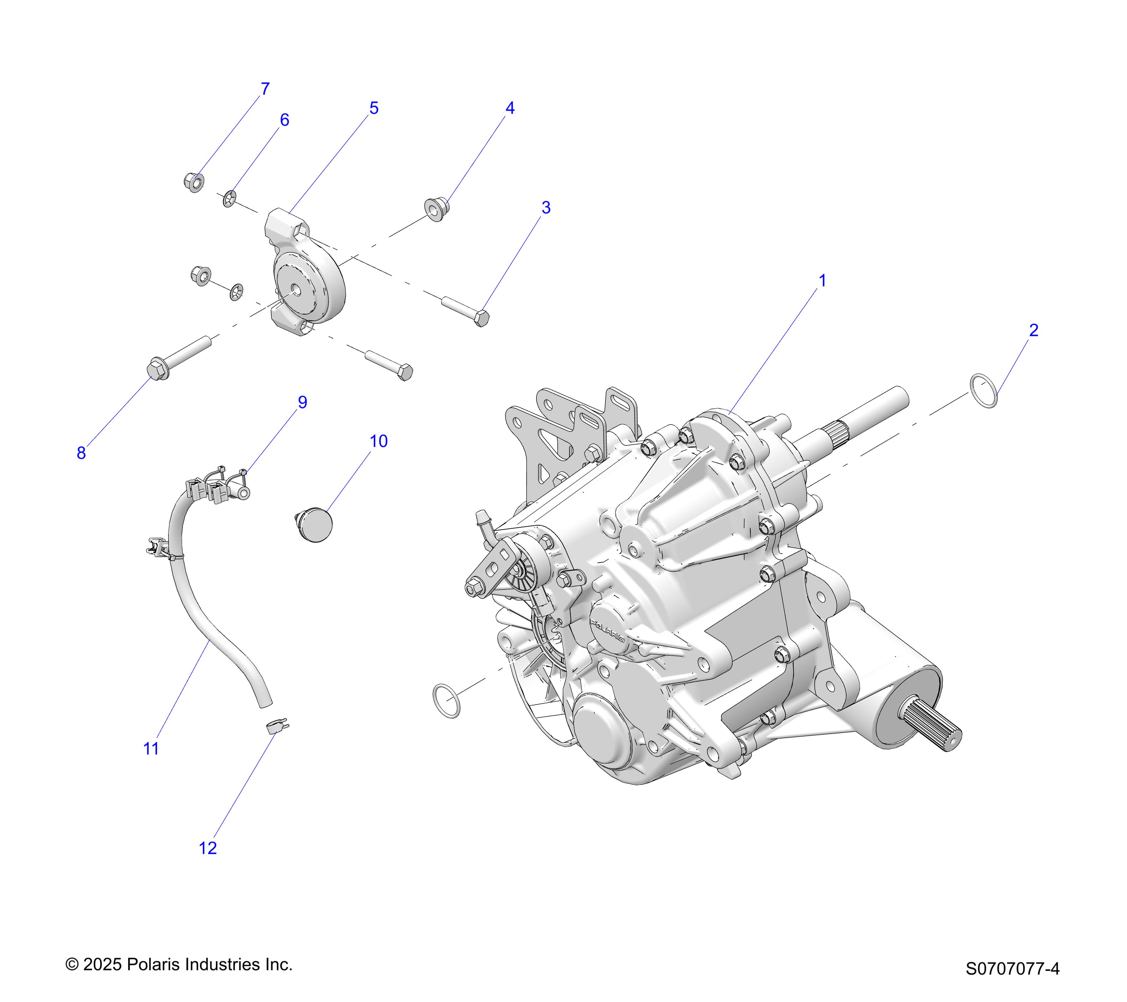 DRIVE TRAIN, MAIN GEARCASE MOUNTING