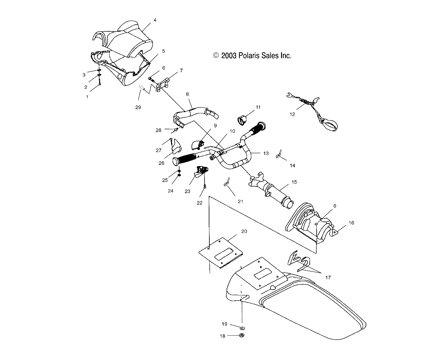 STEERING - W045098CA/IA (4990459045A14)