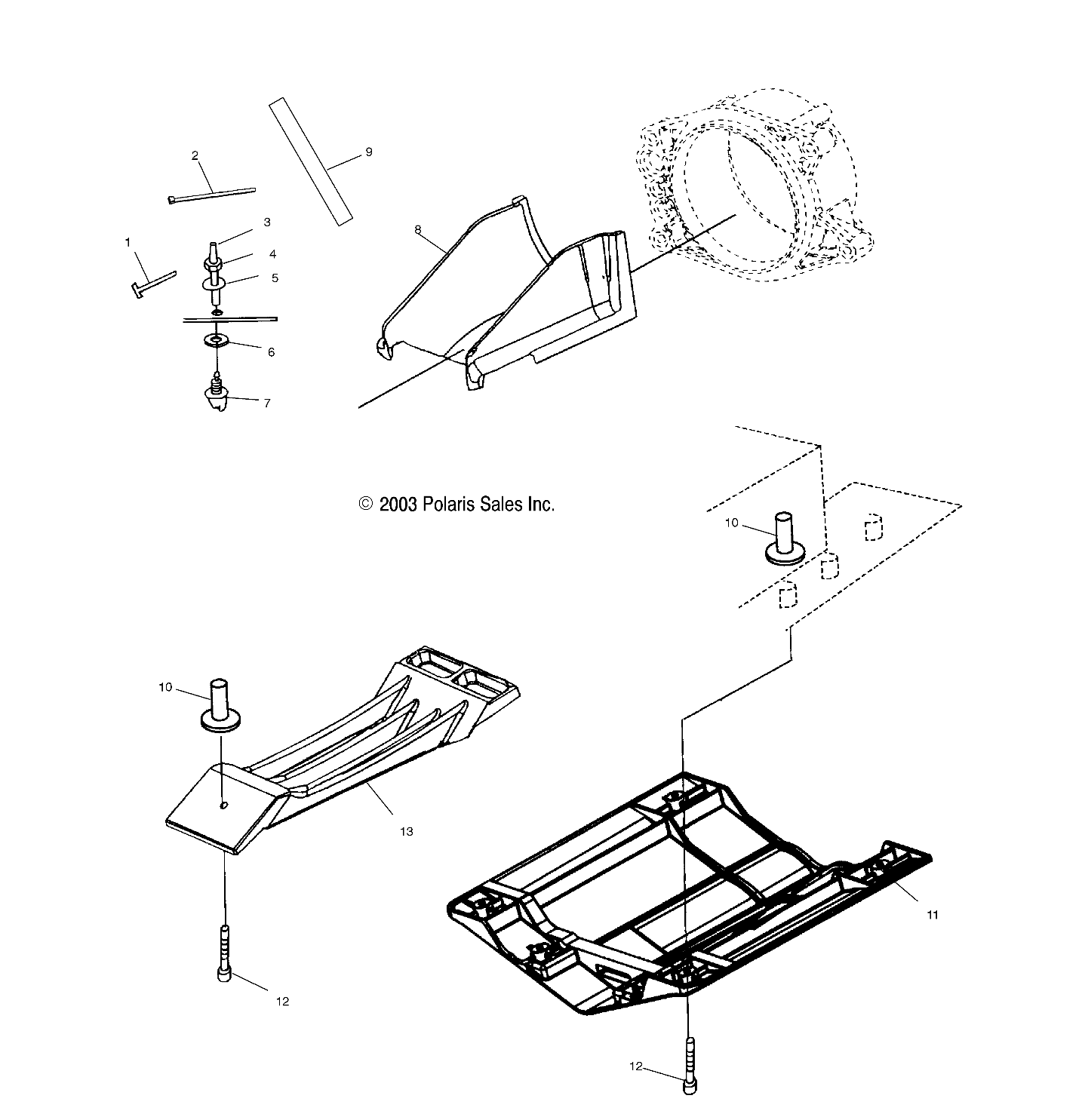 WATER INLET - W045098CA/IA (4990459045B08)