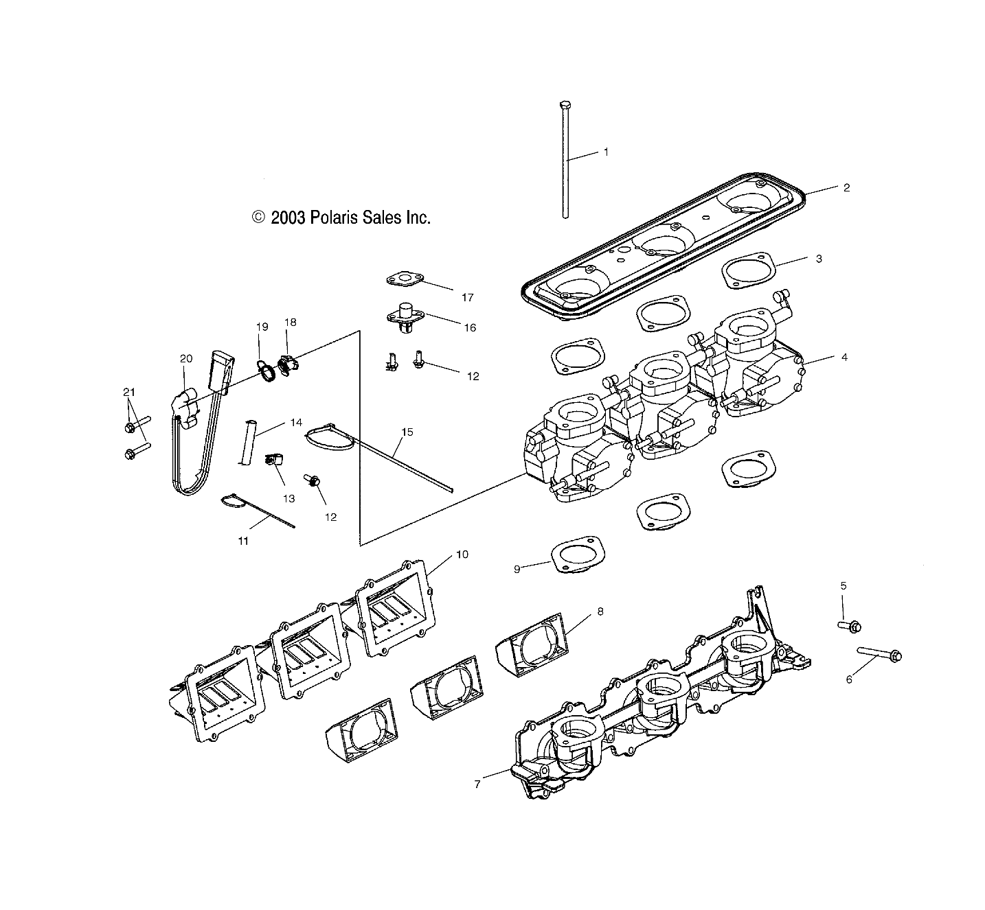 THROTTLE BODY - W045098CA/IA (4990459045C03)