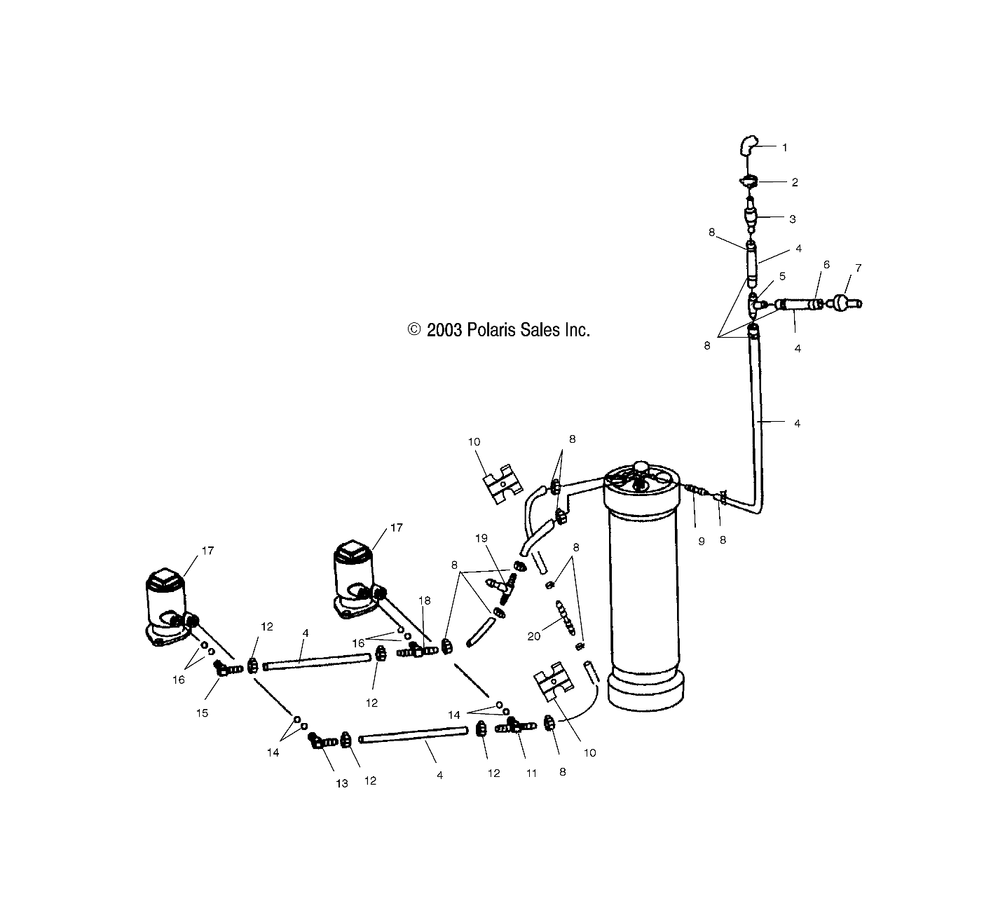 FUEL SYSTEM - W045101CA/W045101IA (4990479047A10)