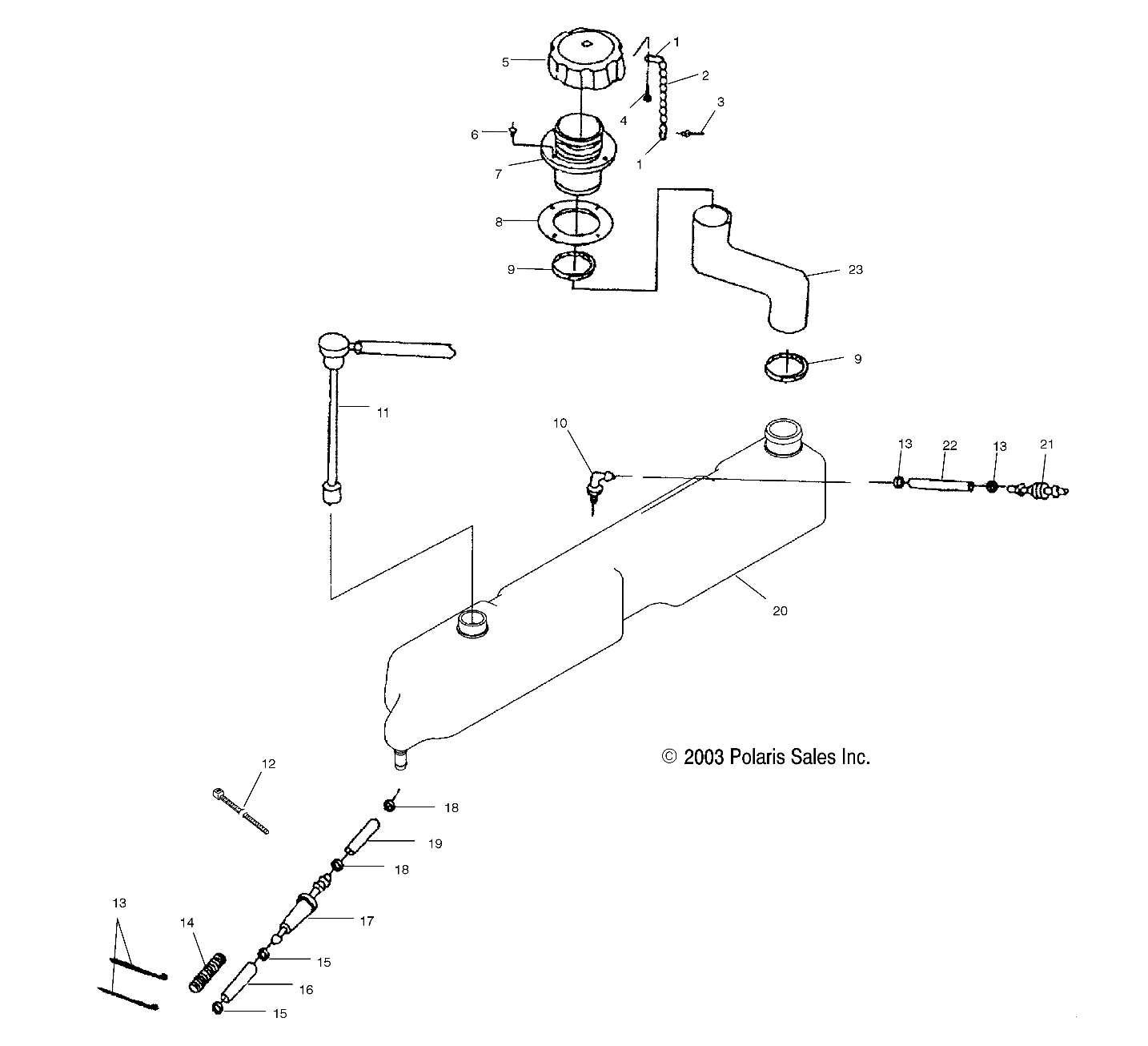 OIL TANK - W045101CA/W045101IA (4990479047A12)