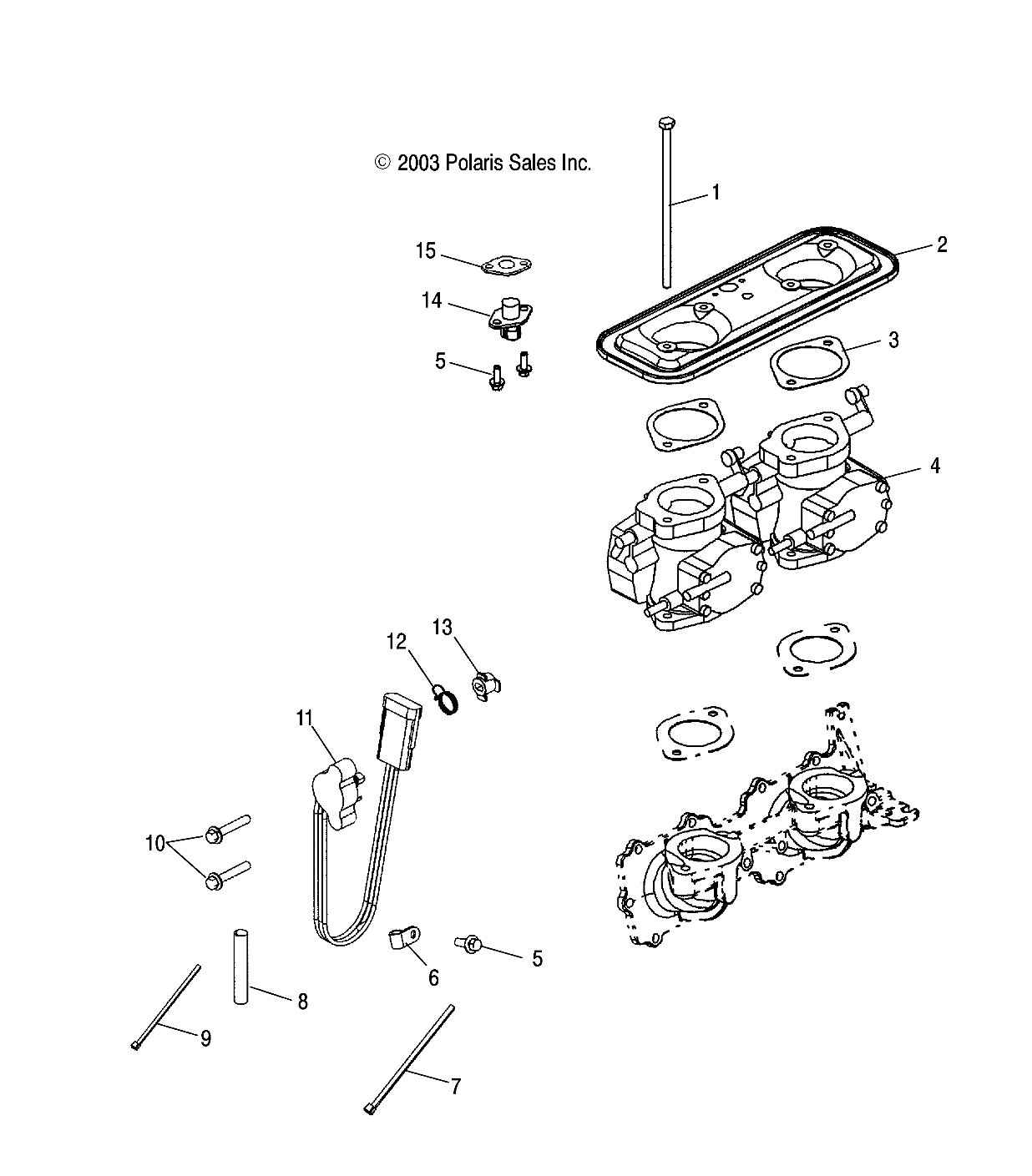 THROTTLE BODY - W045101CA/W045101IA (4990479047C05)