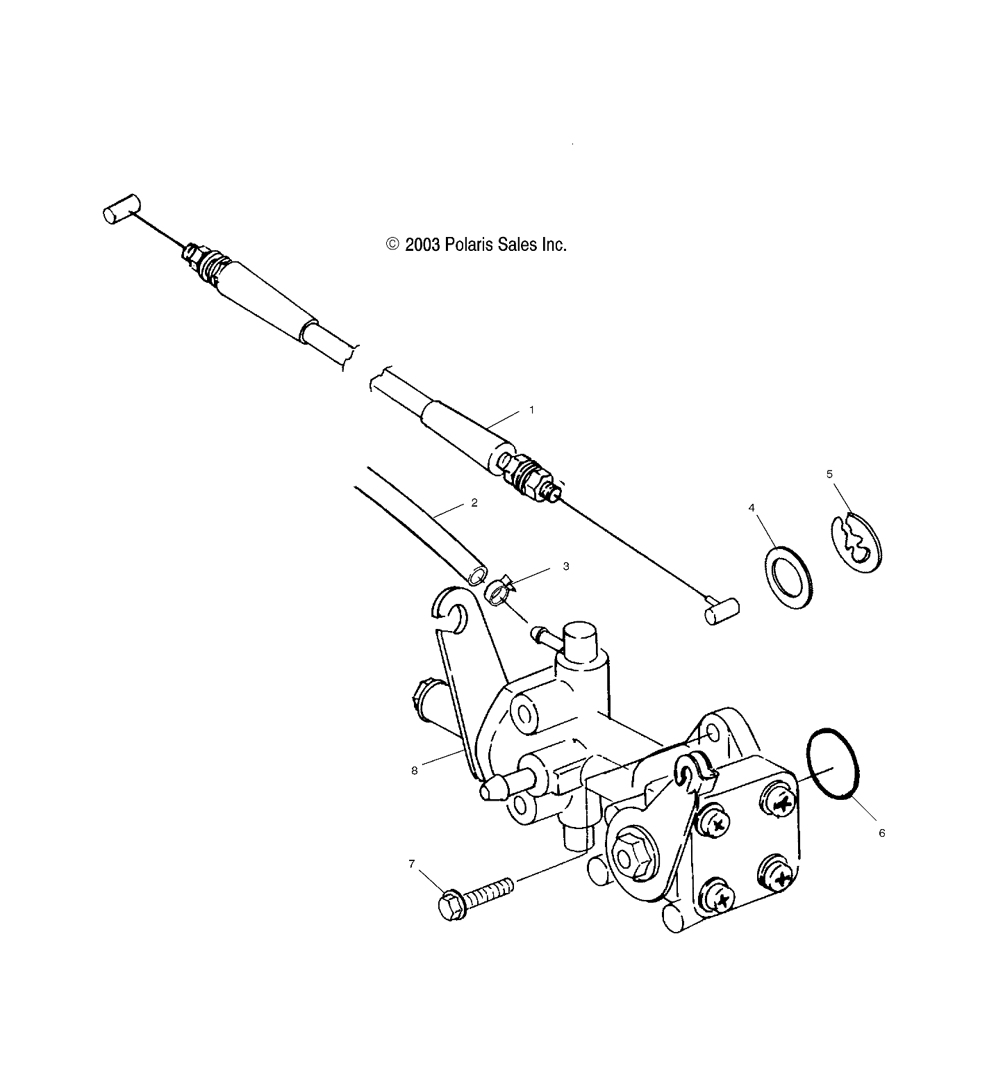 OIL PUMP - W045101CA/W045101IA (4990479047C06)